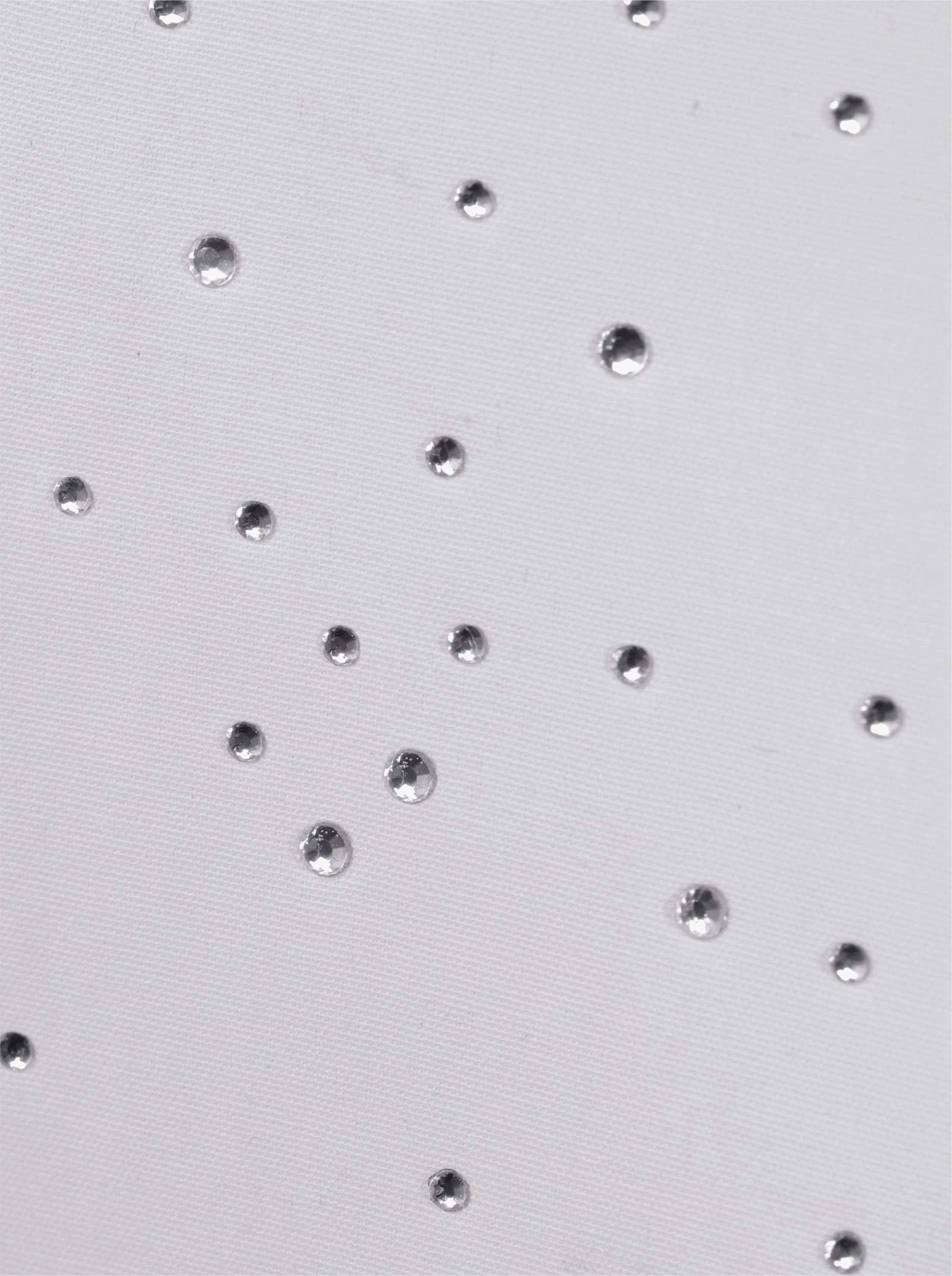 heine Hemdbluse mit Glitzersteinchen - weiß