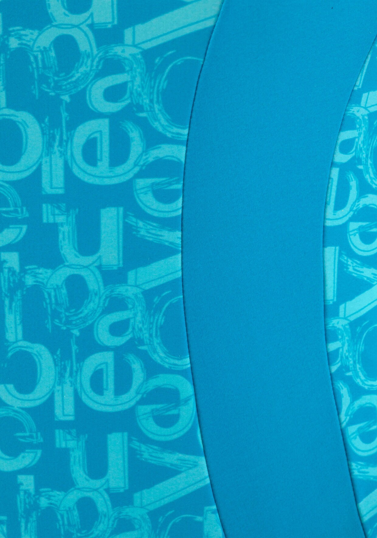 Venice Beach Badpak - blauw geprint