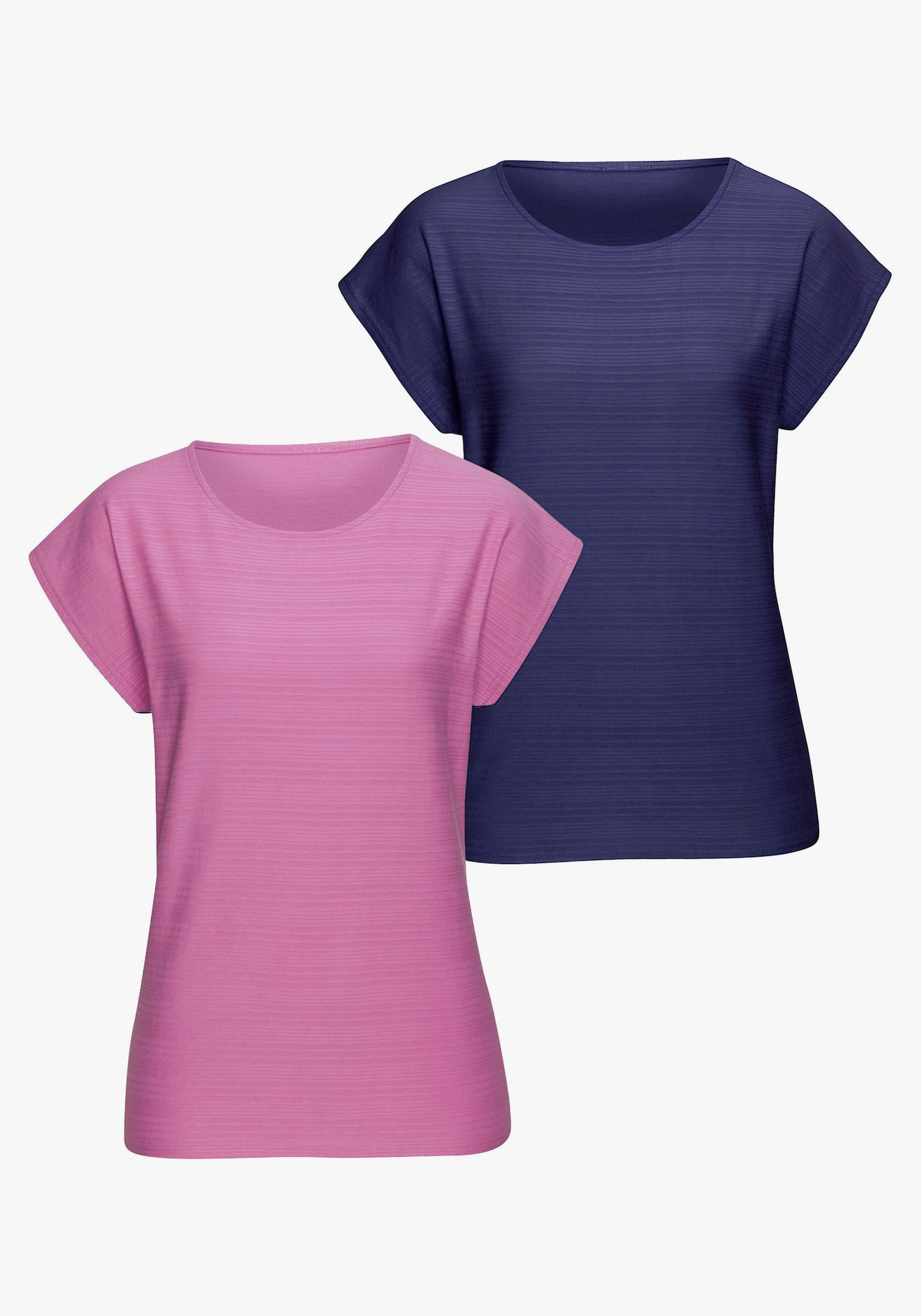 Vivance T-shirt - pink, koningsblauw