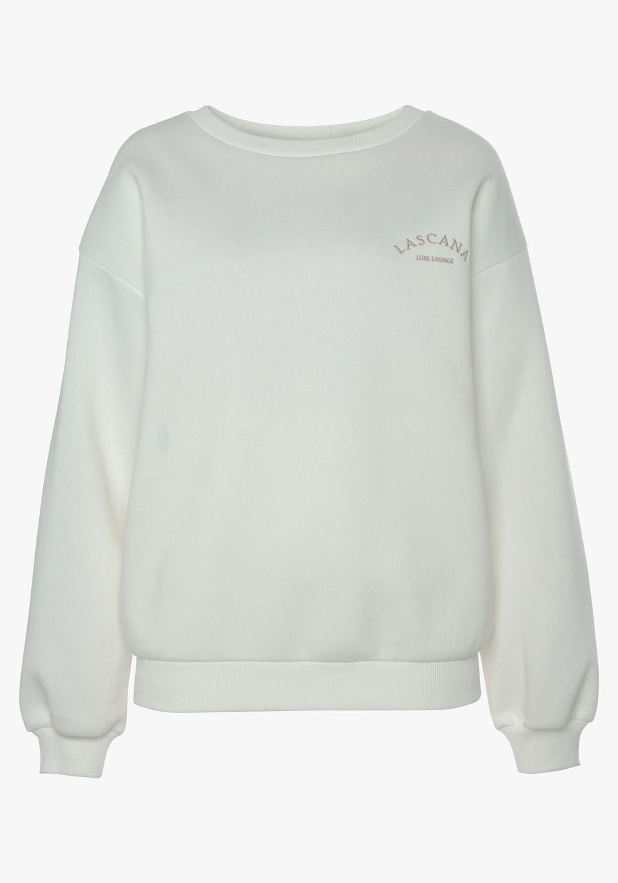 LASCANA Sweat-shirt - crème