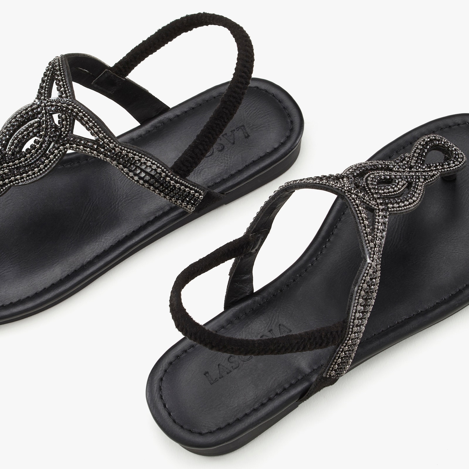 LASCANA Zehentrenner - schwarz