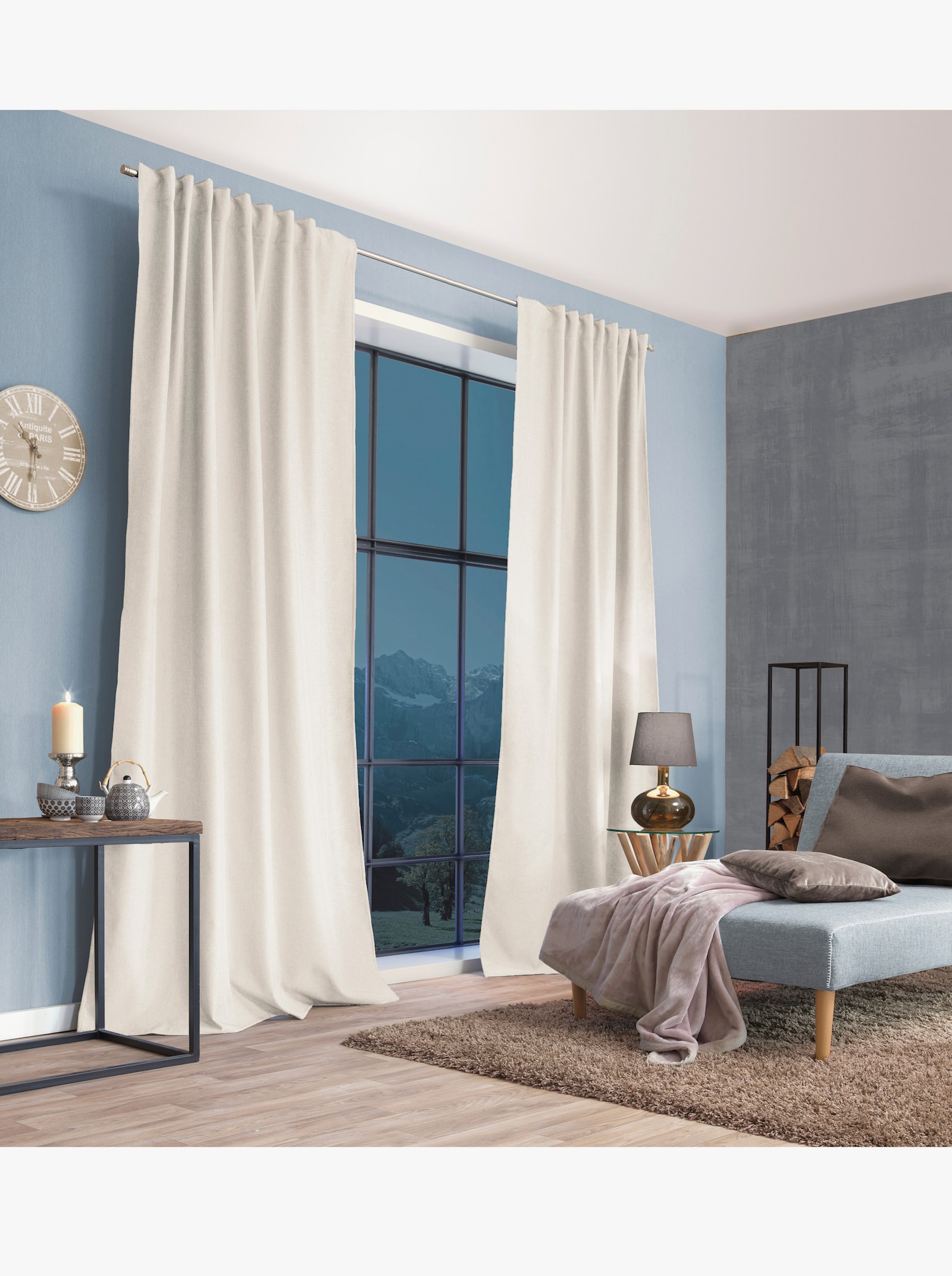 heine home Thermo-Vorhang - wollweiß