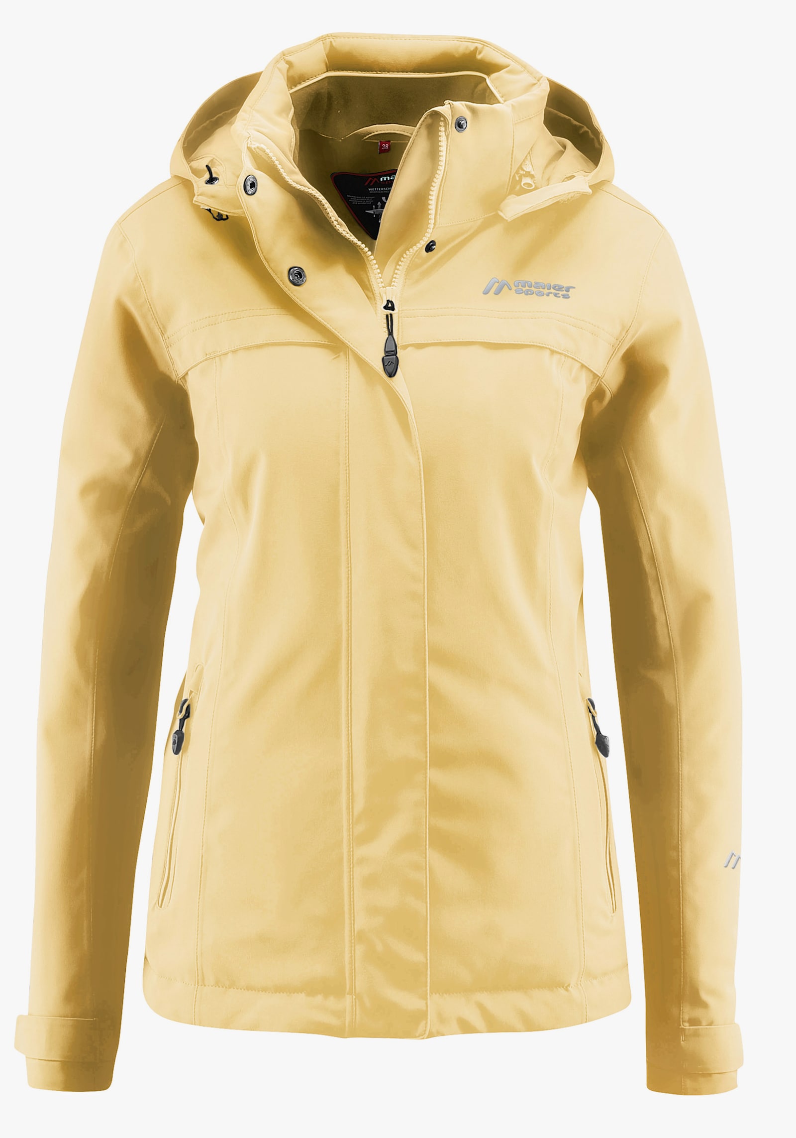 Maier Sports Allwetterjacke - yellow finch