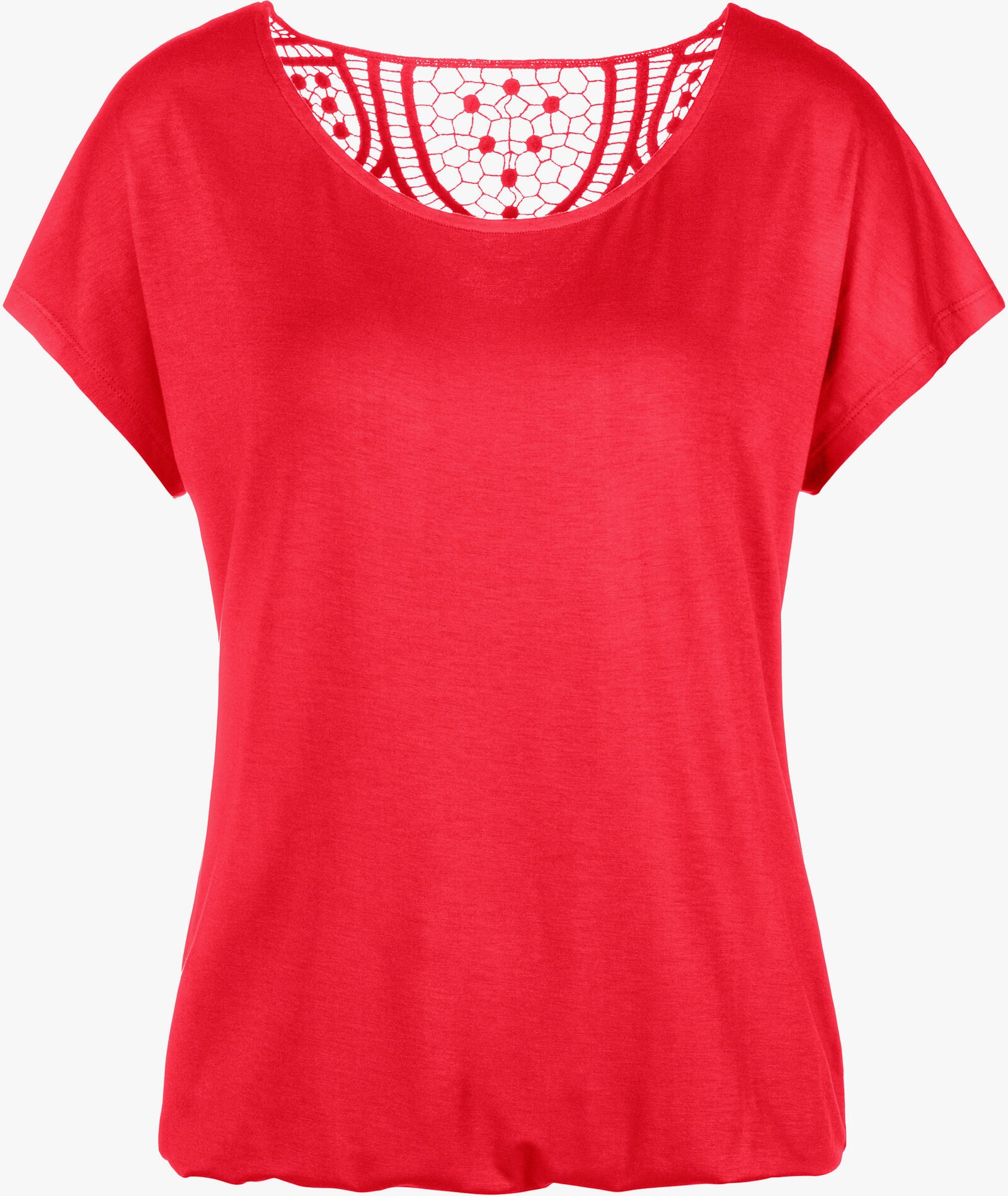 Vivance Kurzarmshirt - rot, navy