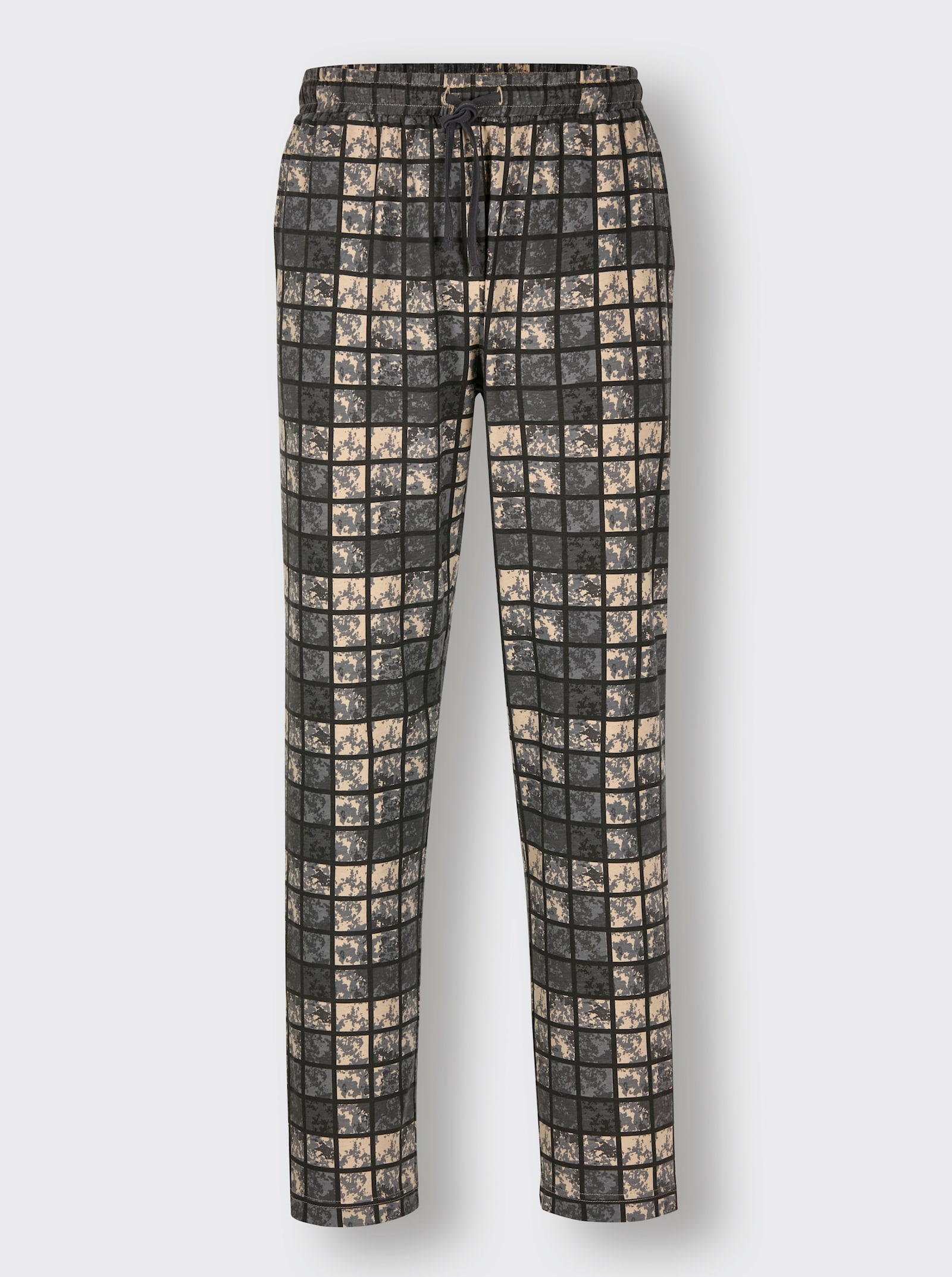 wäschepur men Schlafanzüge - jade-petrol + beige-anthrazit