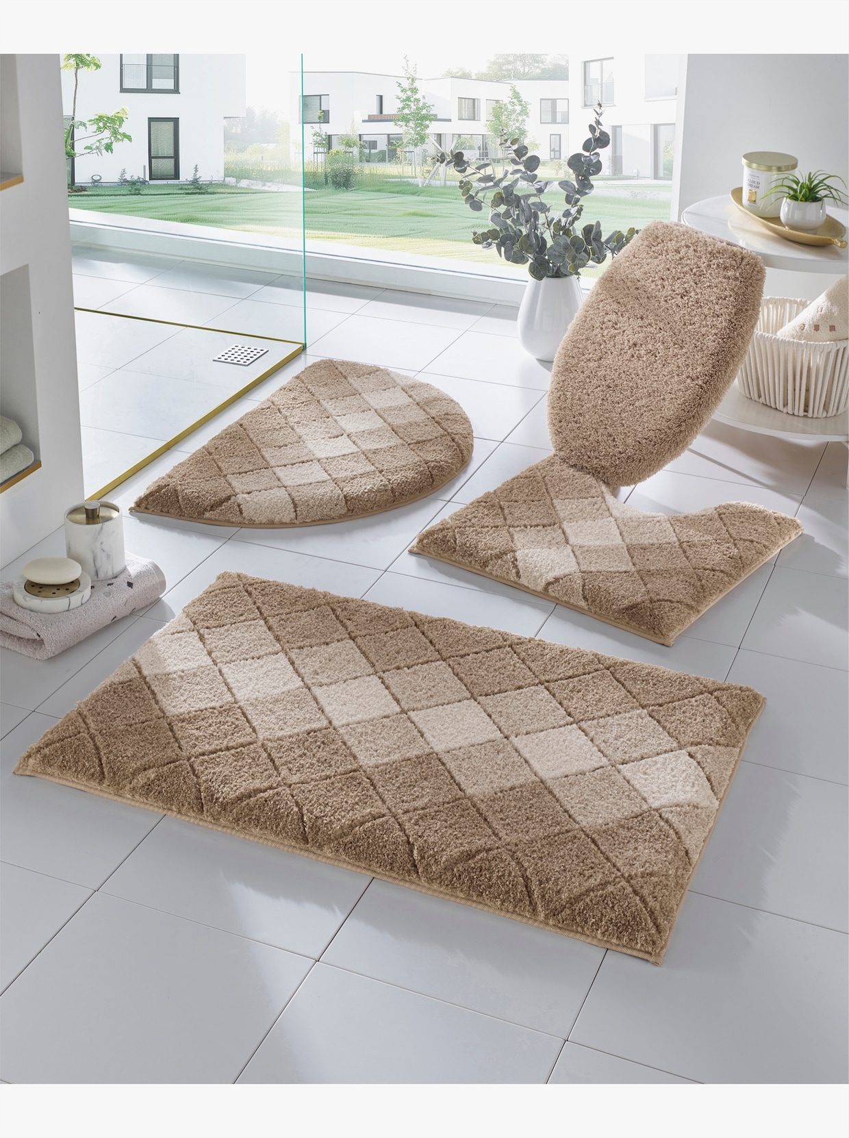 Hagemann Badematte - beige