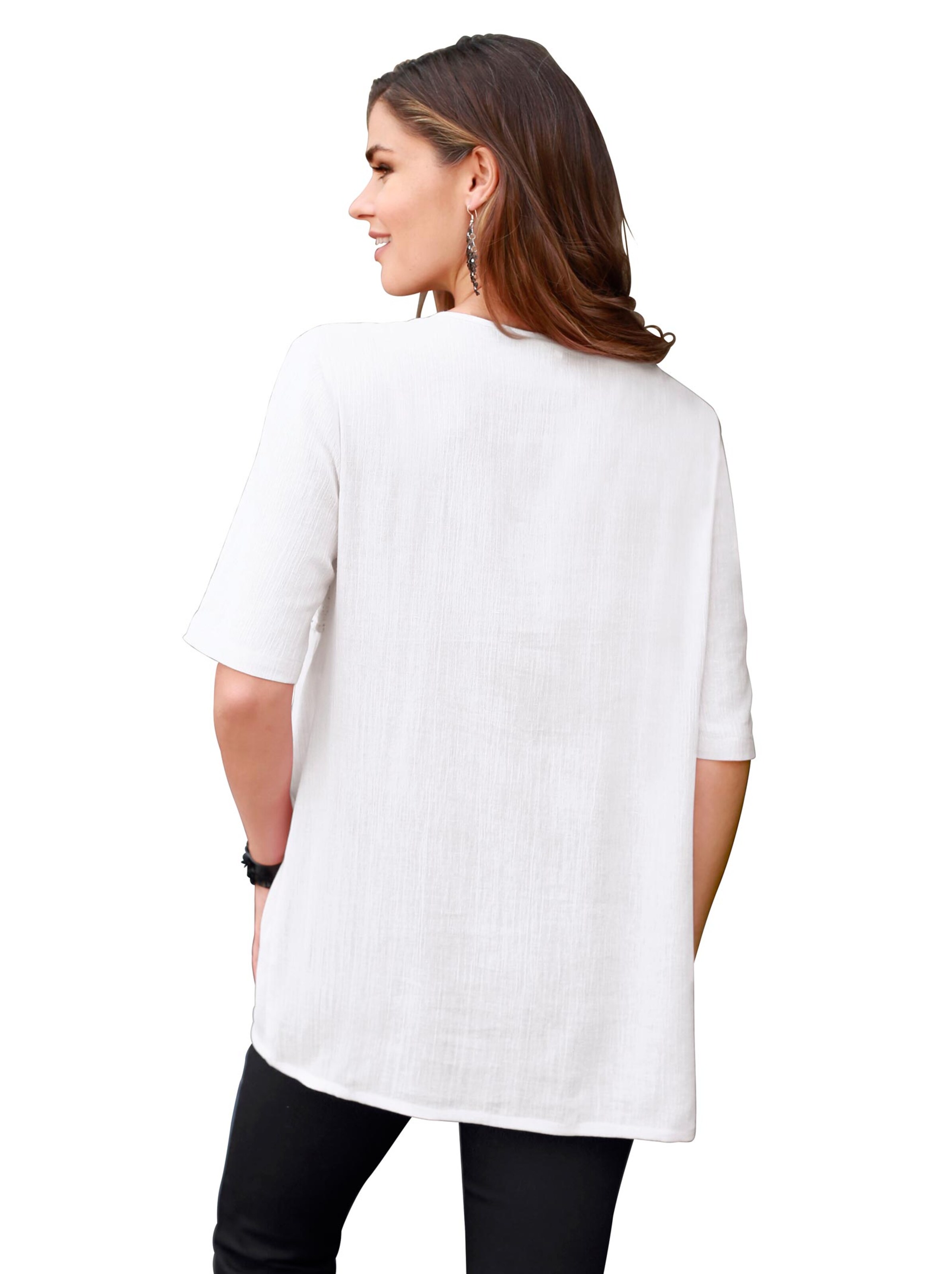 Spitzentunika - weiß