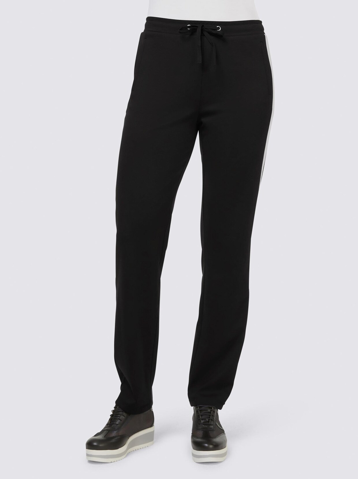 Rick Cardona Jersey-Joggpant - schwarz
