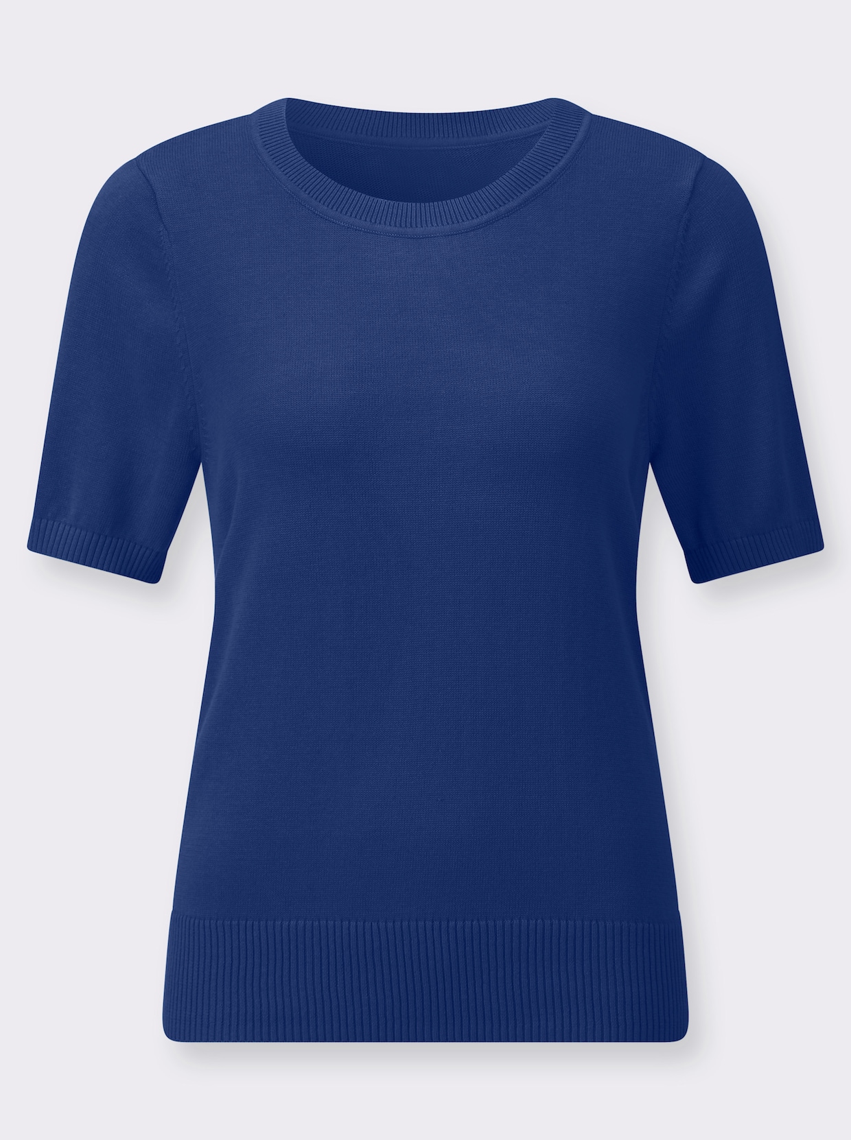 Baumwollpullover - royalblau