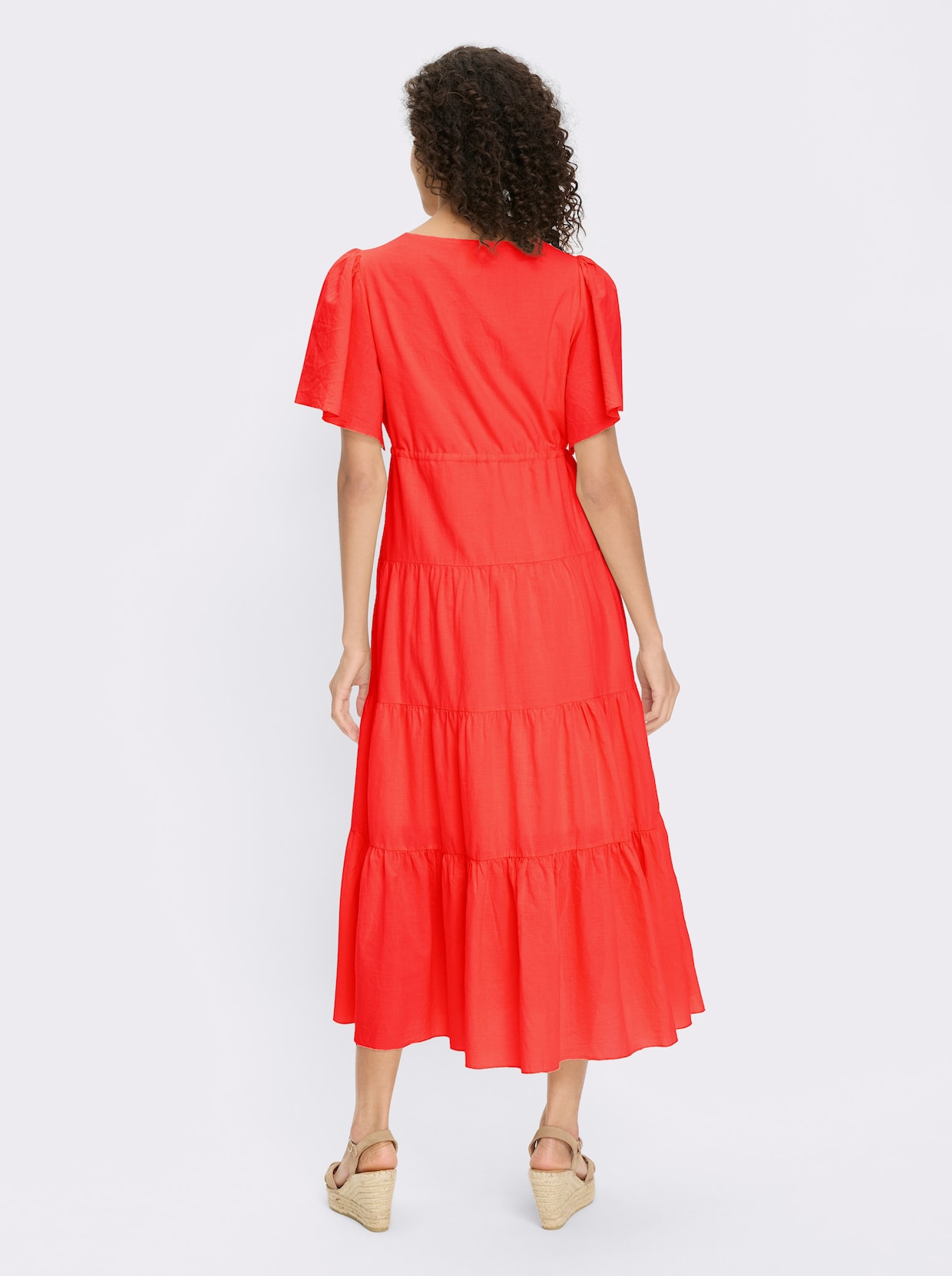 heine Baumwollkleid - hummer