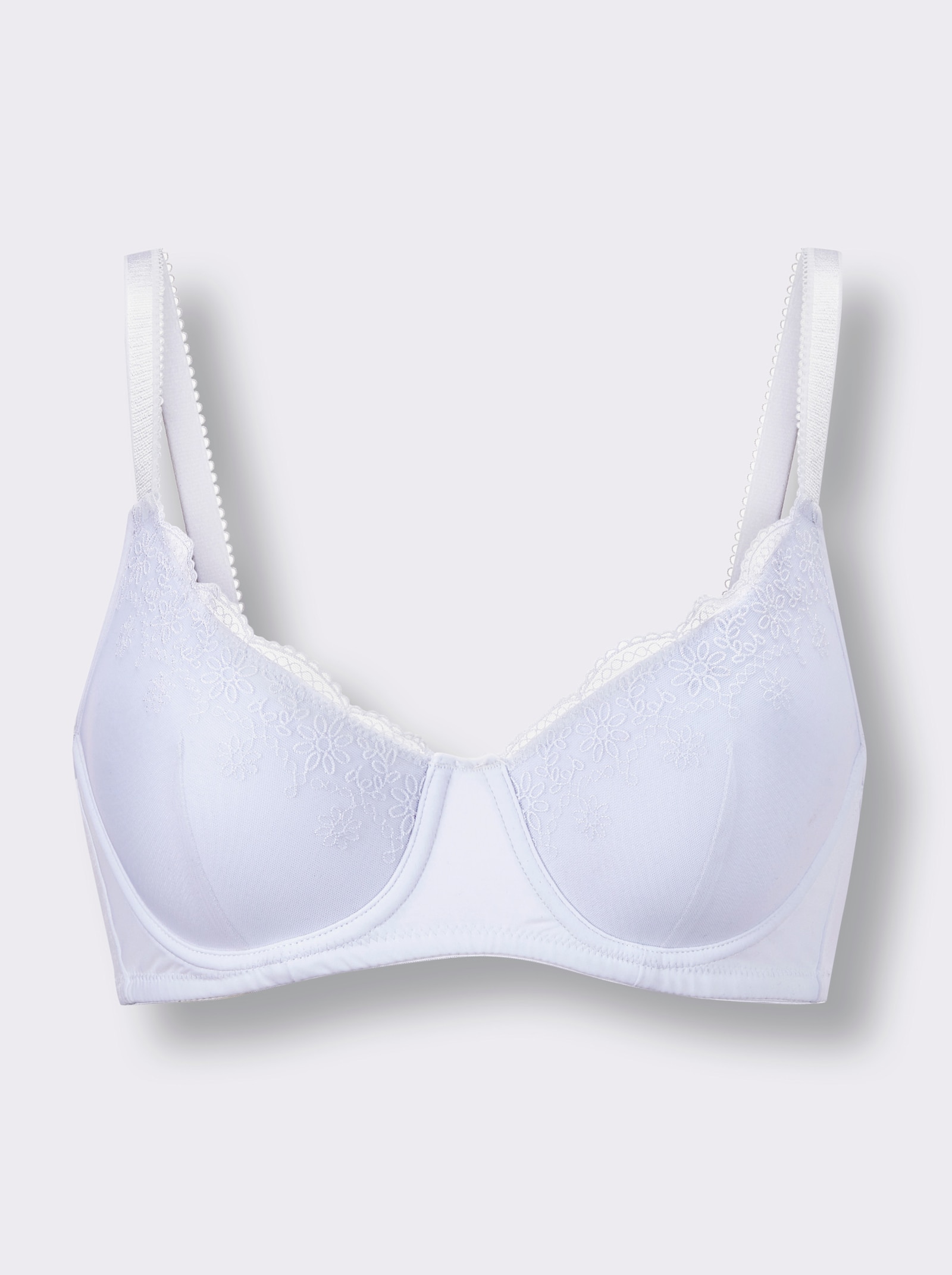 wäschepur Beha met cups en beugel - wit