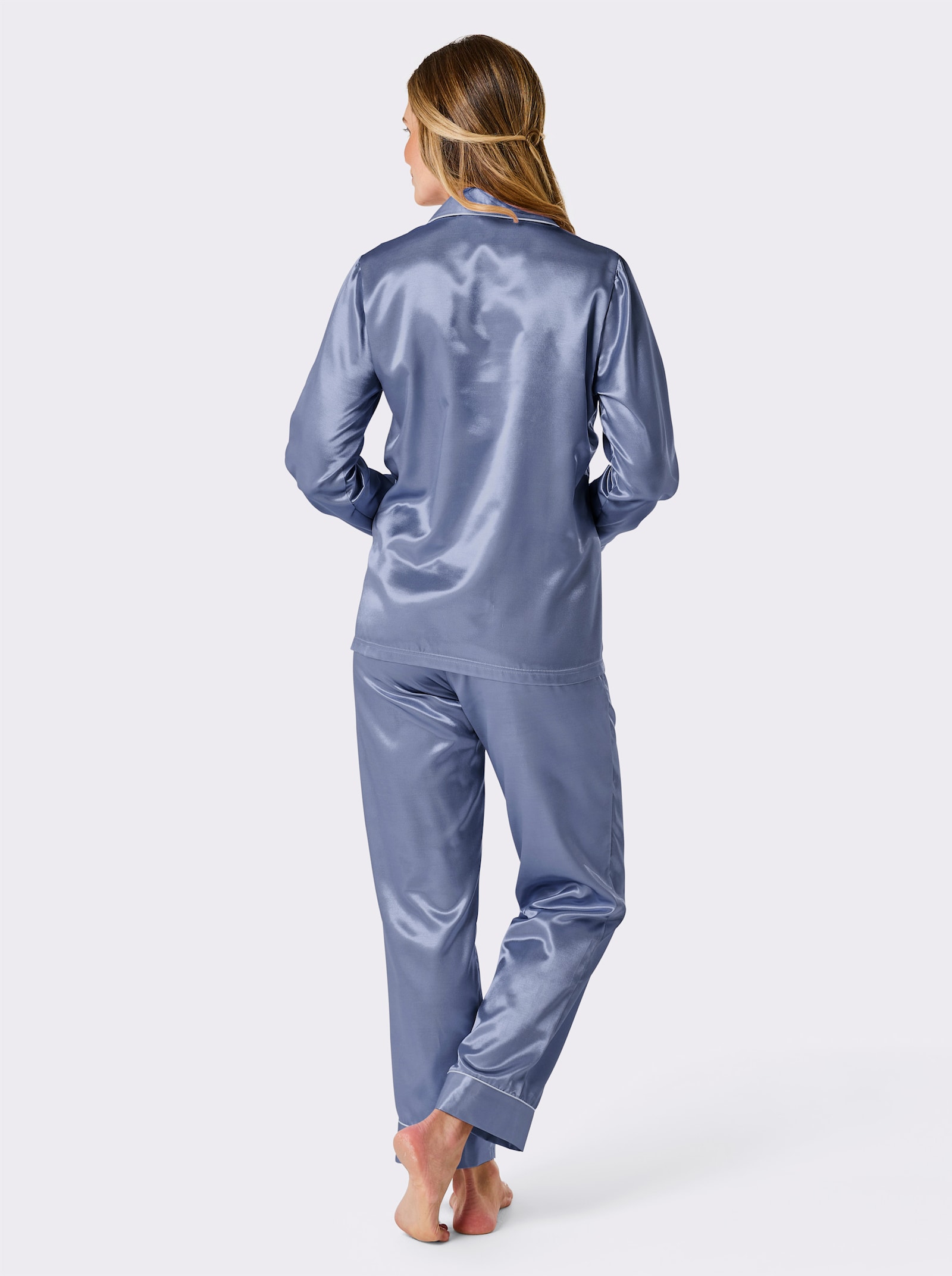 wäschepur Pyjama - taubenblau