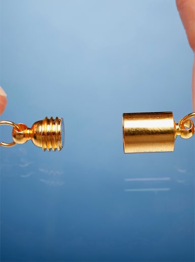 Magnetické zapínání náhrdelníku - zlatá