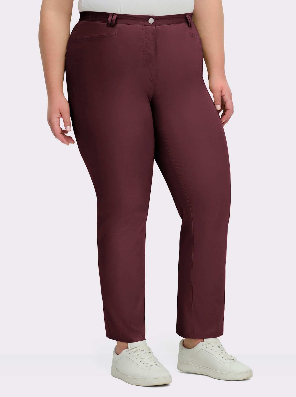 Cosma Funktionshose schmutzabweisend und knitterarm - bordeaux