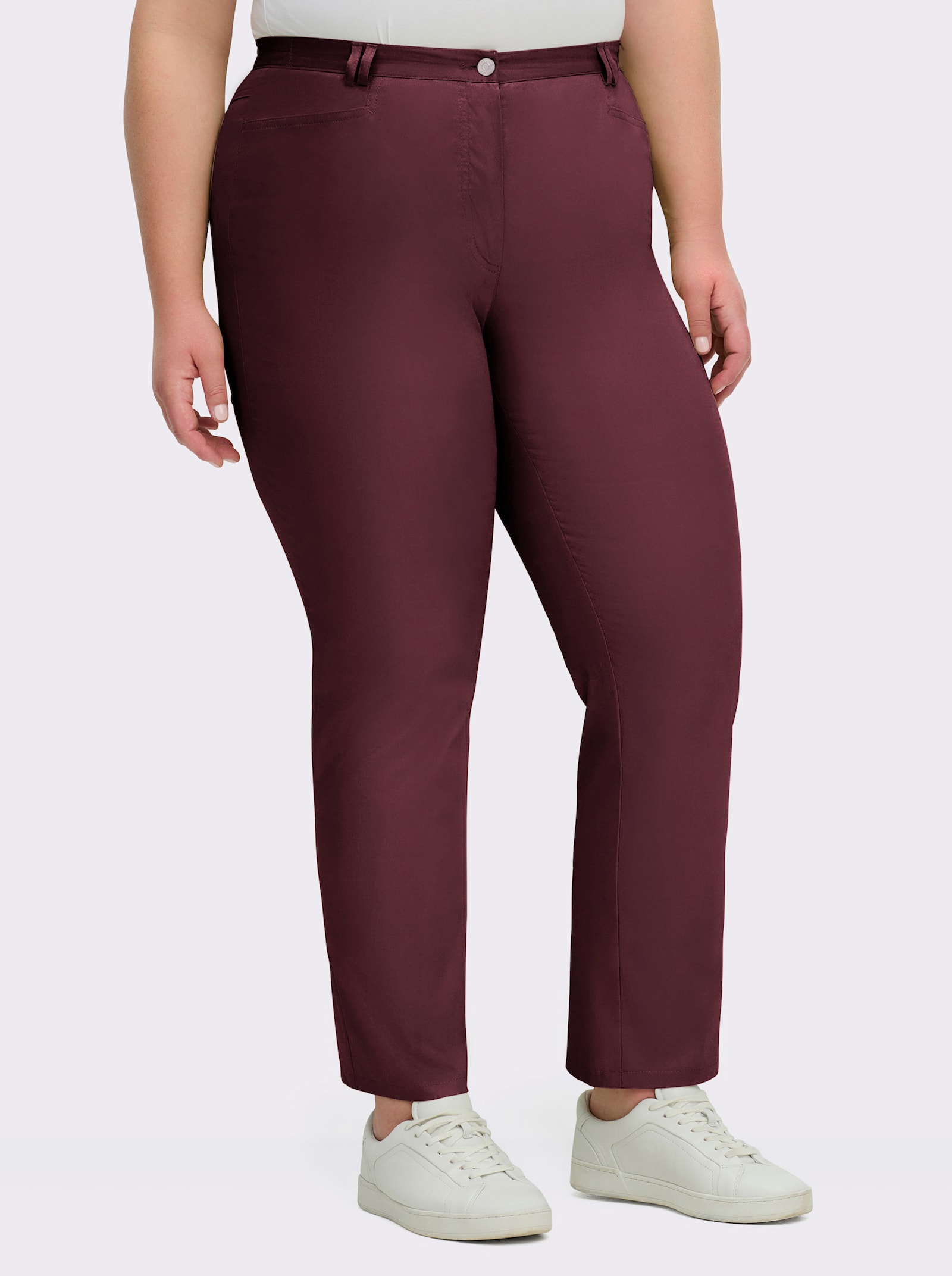 Cosma Funktionshose schmutzabweisend und knitterarm - bordeaux