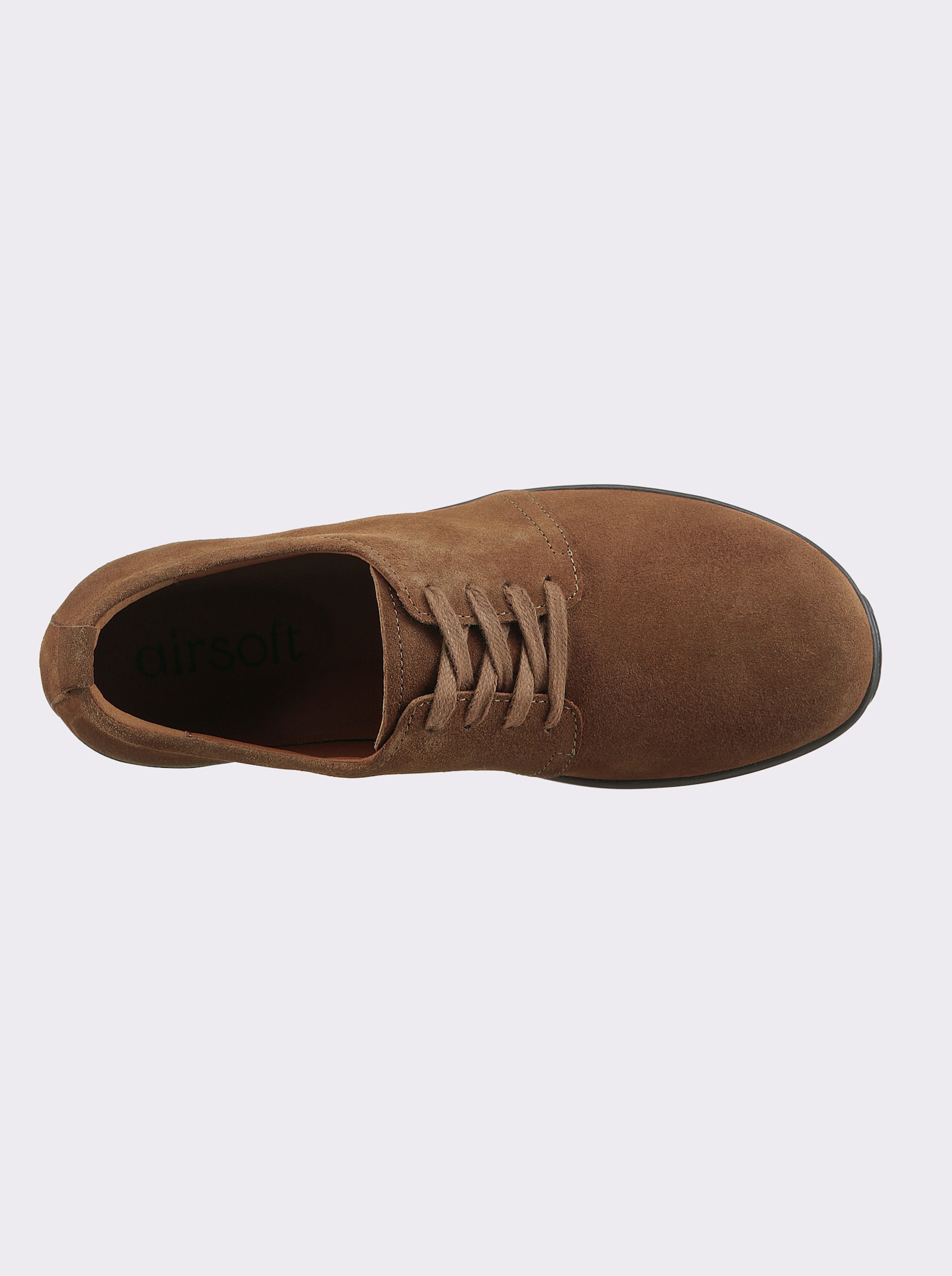 airsoft comfort+ Sneaker - cognac