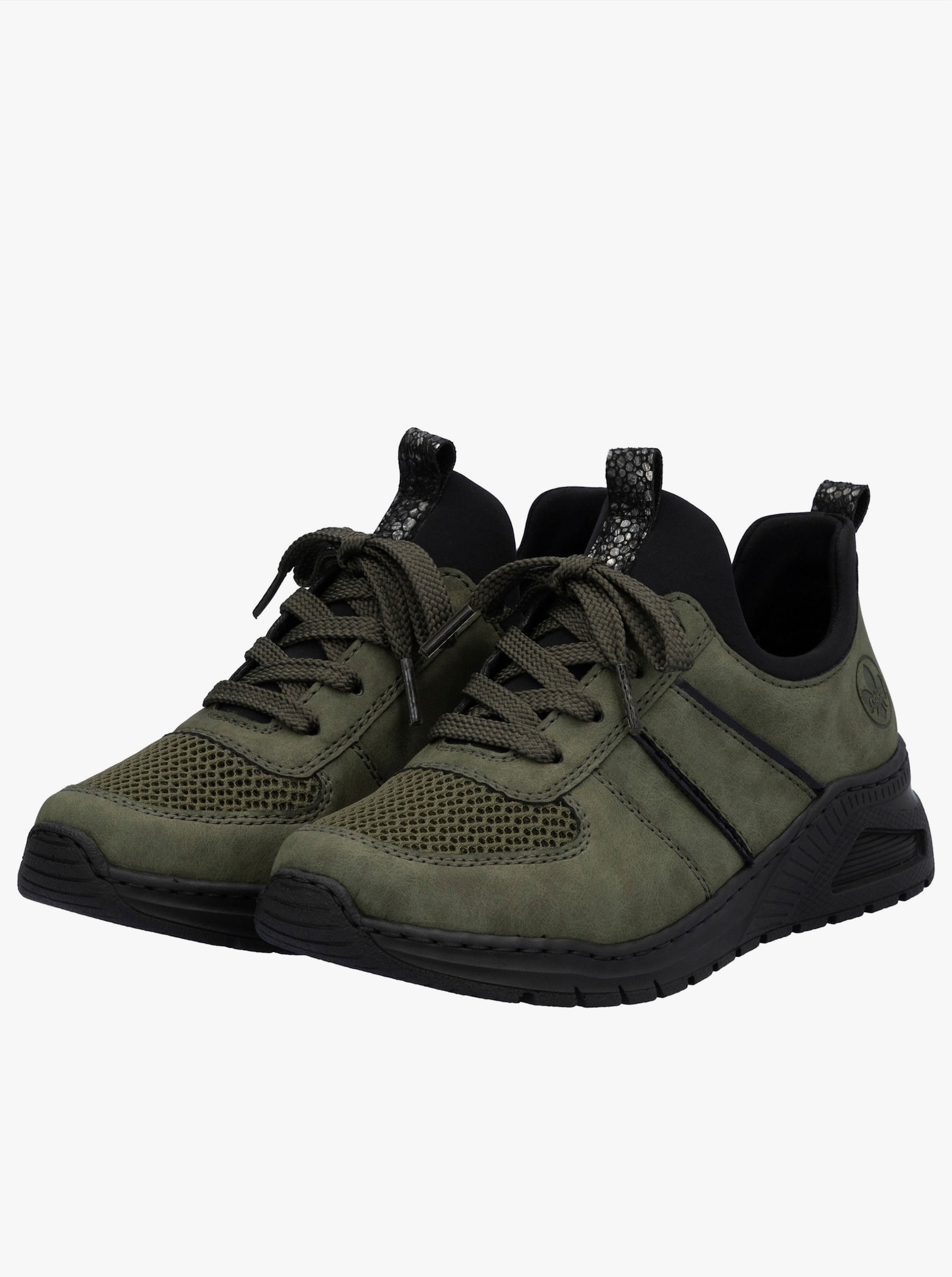 Rieker Sneaker für kräftige Füße - khaki