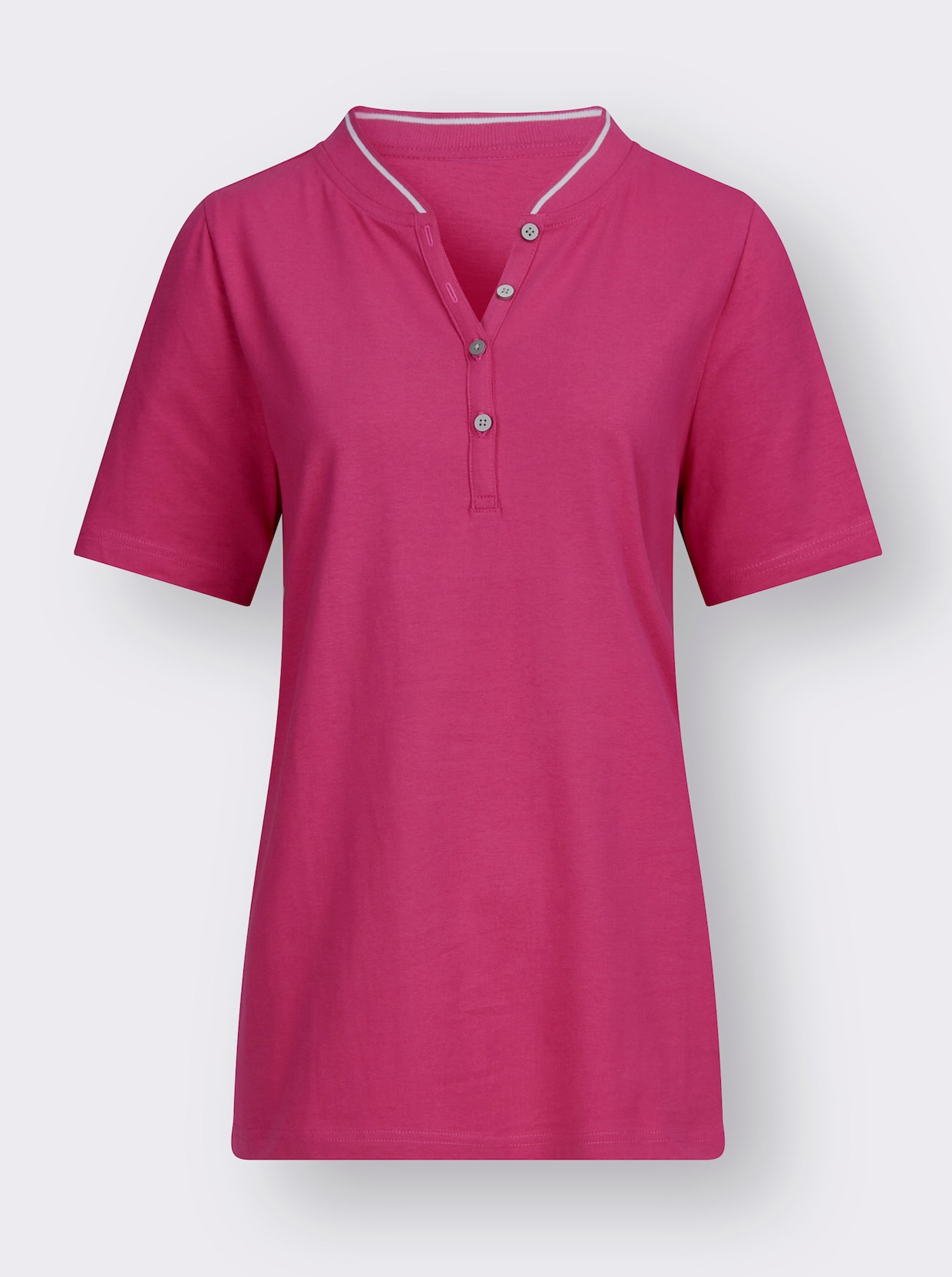 Kurzarmshirt - fuchsia