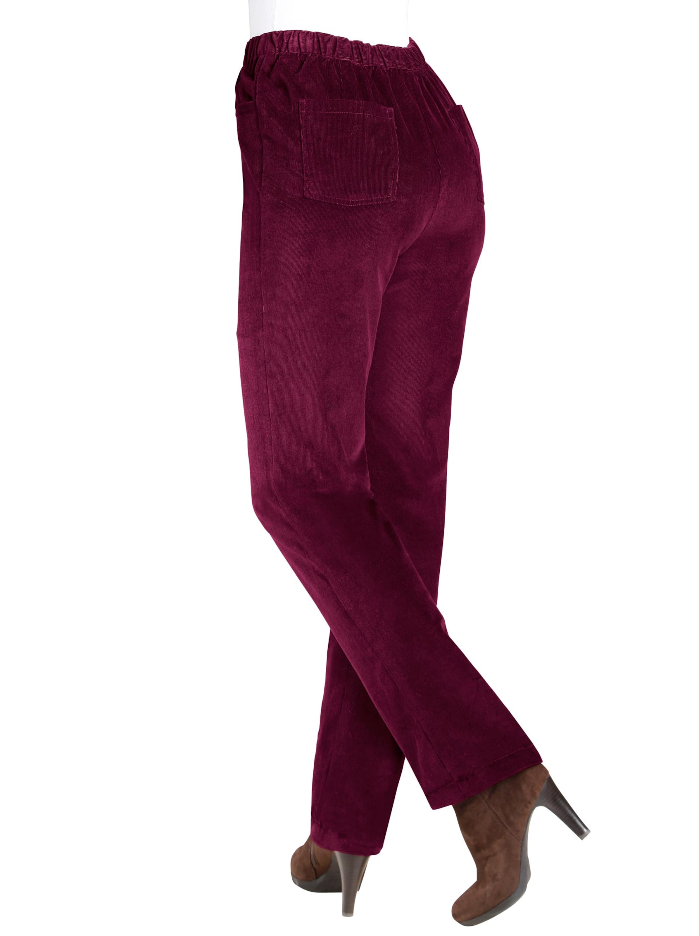 Cord-Hose - bordeaux