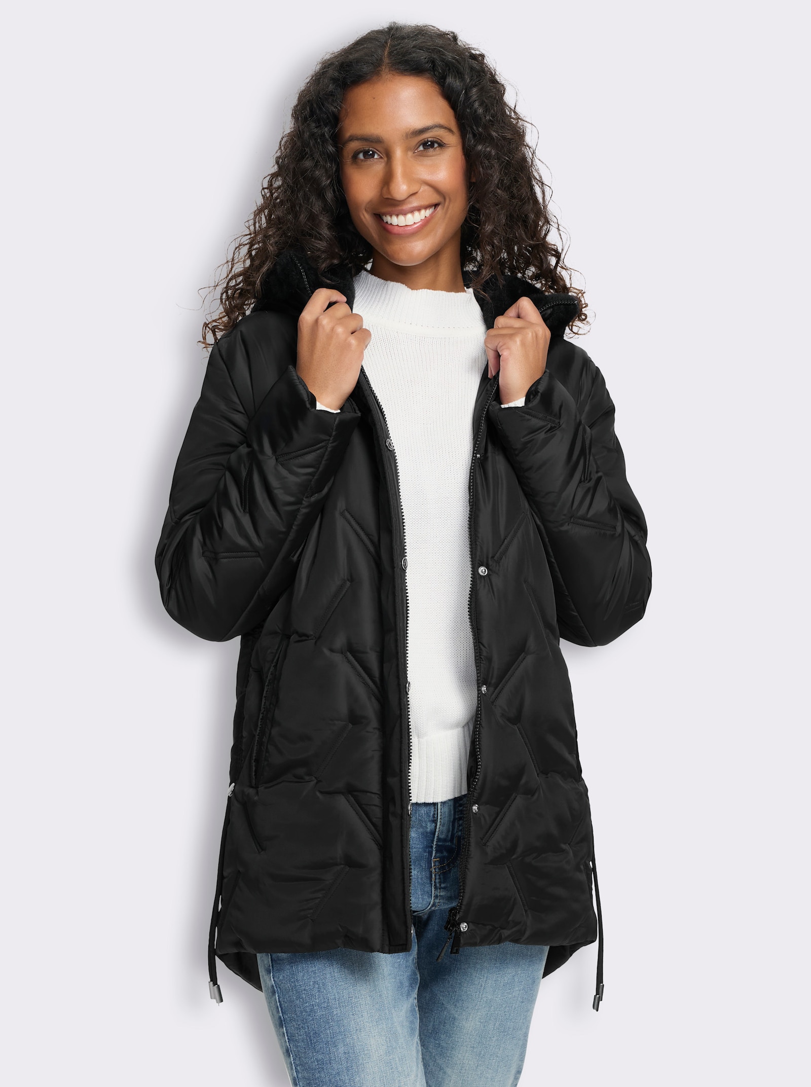 heine Steppjacke - schwarz