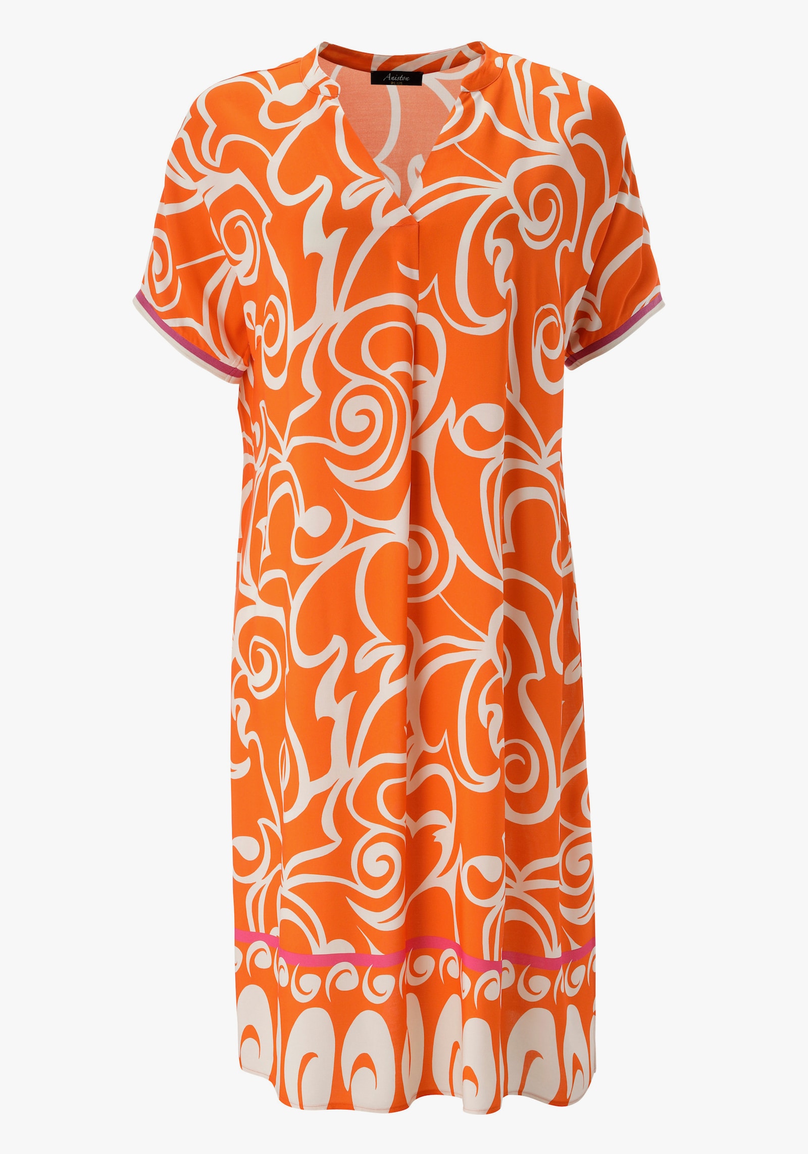 Aniston PLUS Sommerkleid - orange-natur