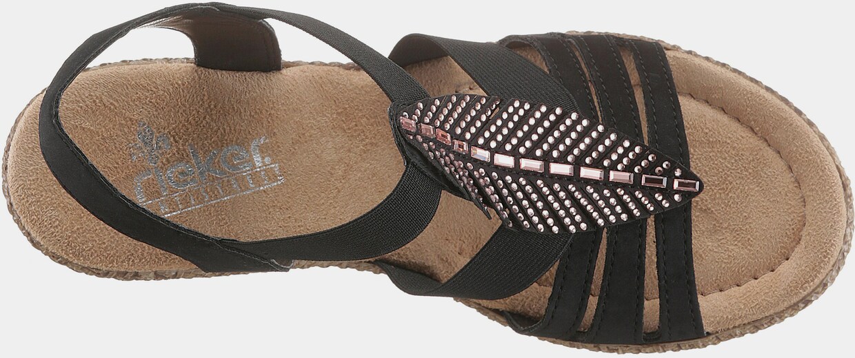 Rieker Sandalette - schwarz