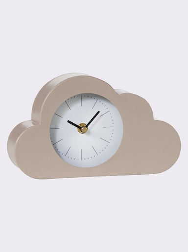 Impressionen Tischuhr - beige