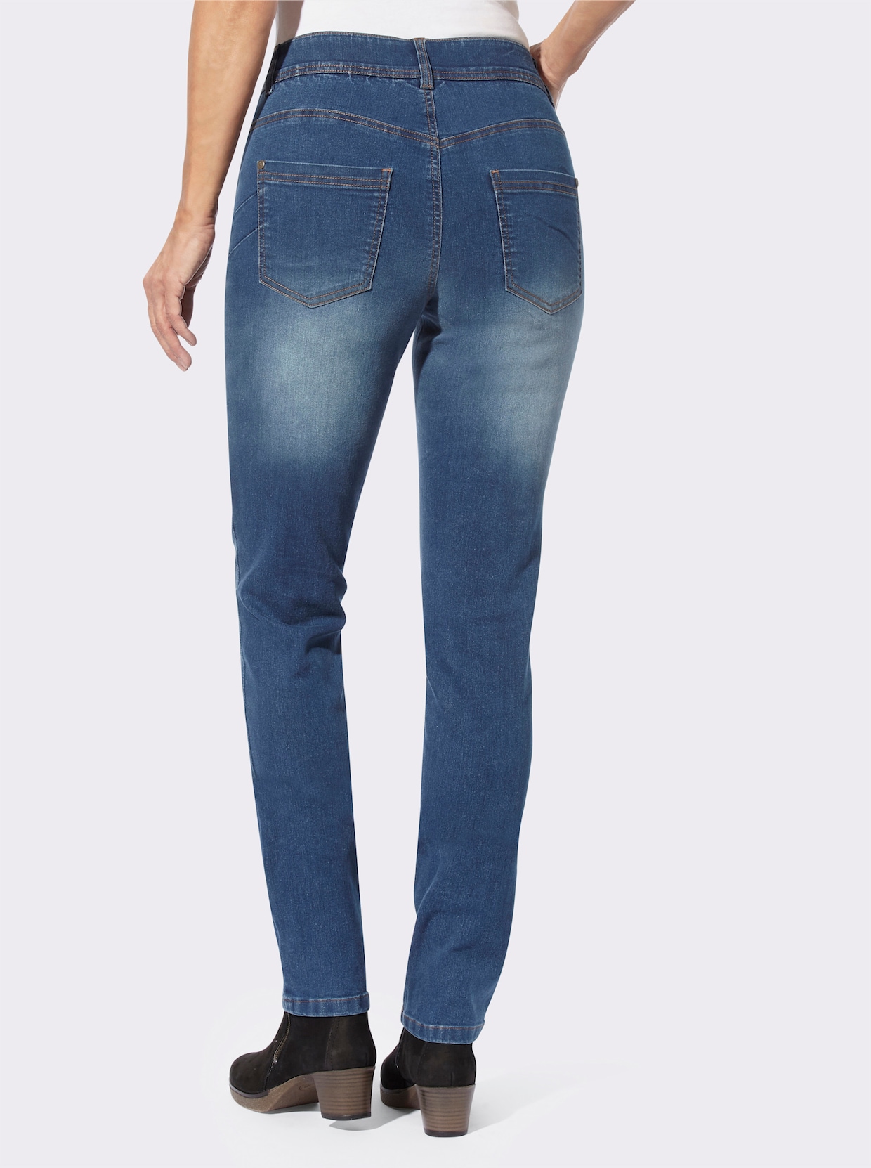 Jeans - blue-stone-washed