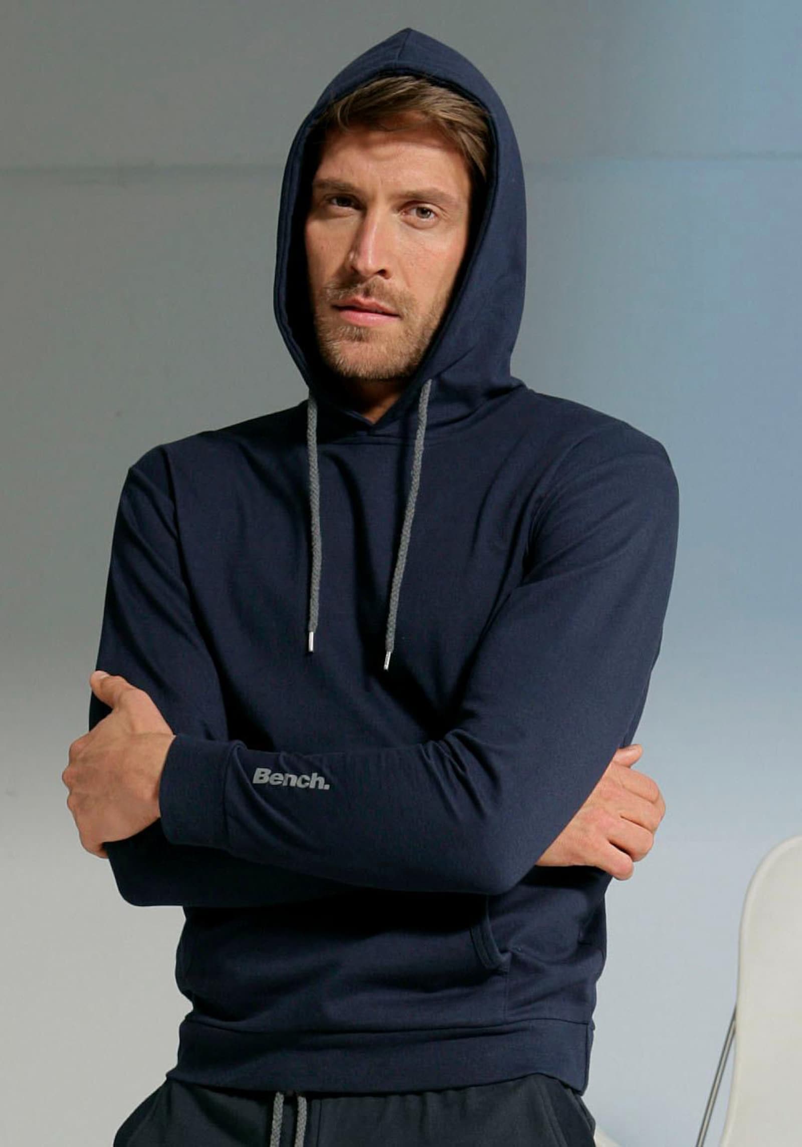 Bench. Loungewear Hoodie - navy