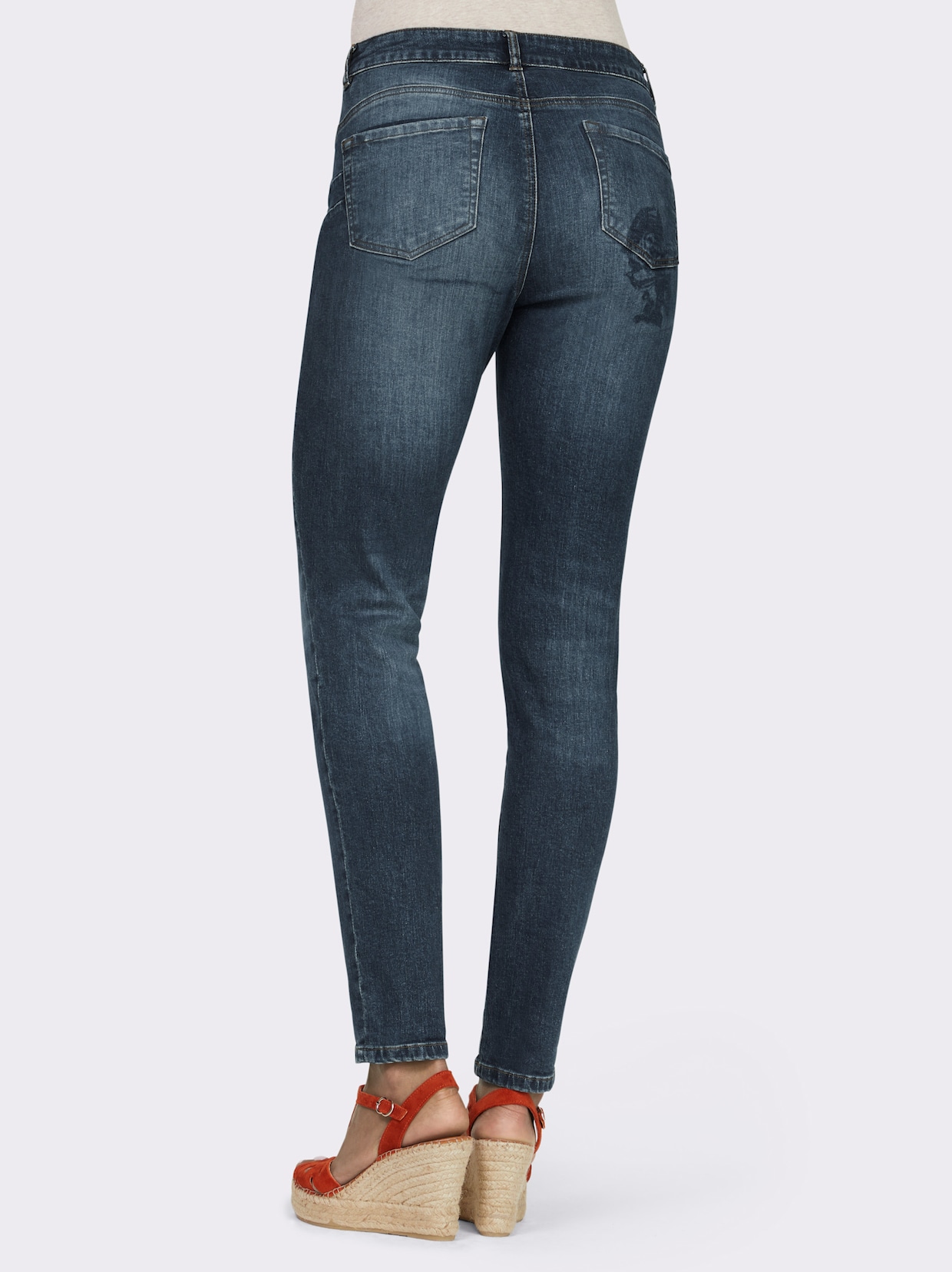 heine Jeans - blue-stone-washed