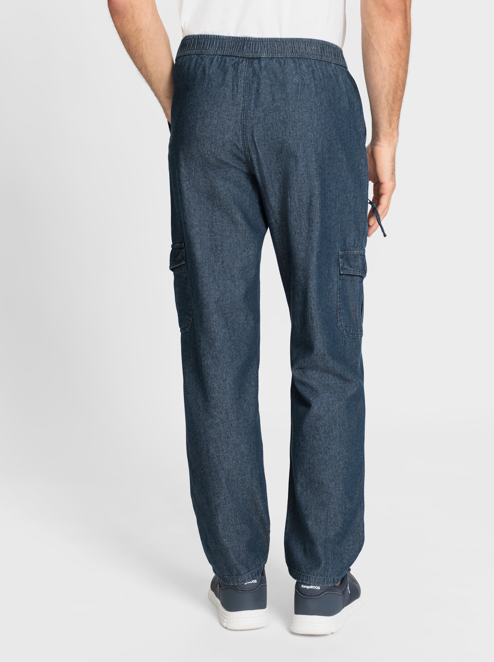 Catamaran Sports Freizeithose mit Cargo-Taschen - blue-stone-washed