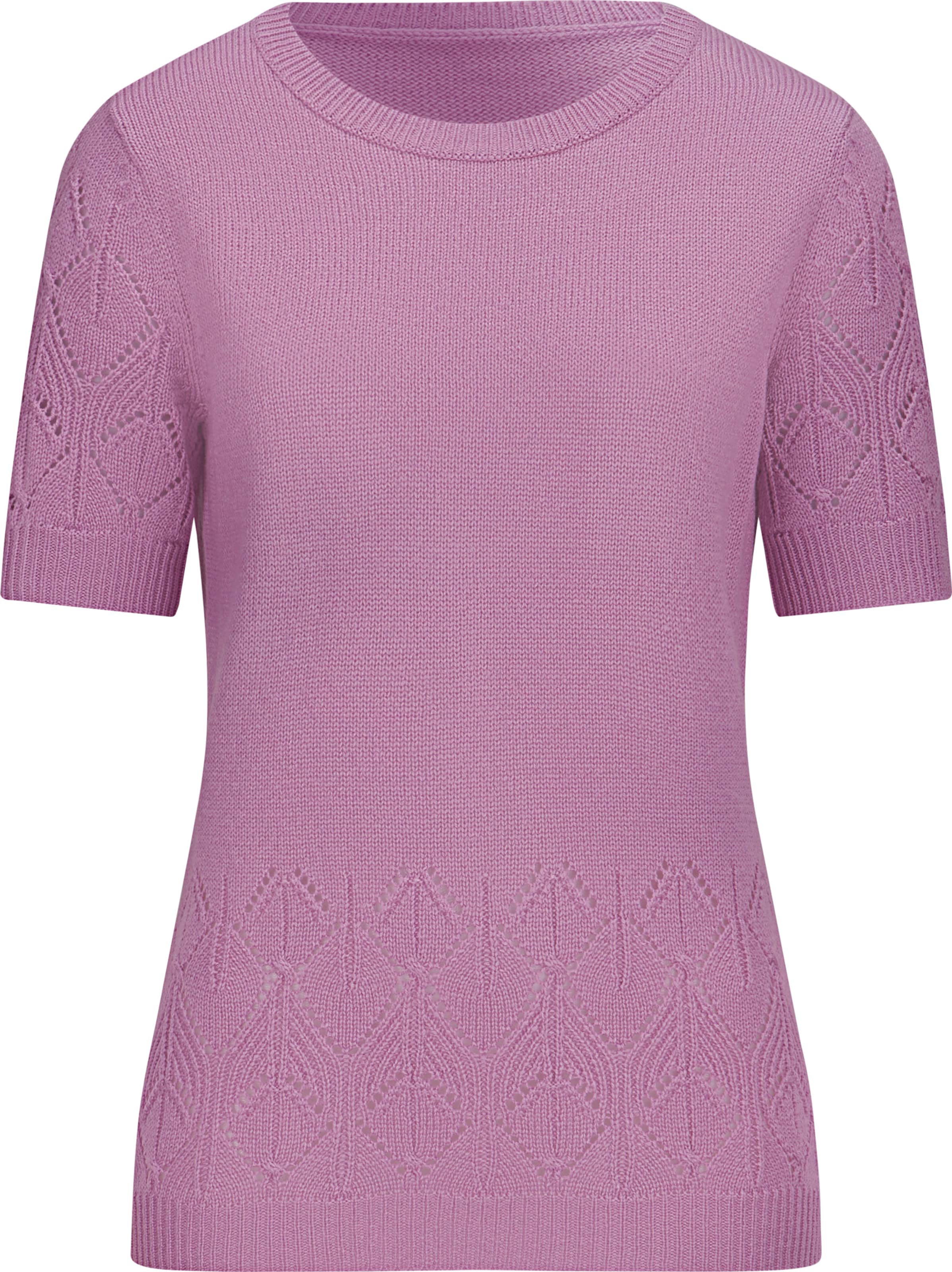 Classic Basics Ajourtrui Trui met korte mouwen