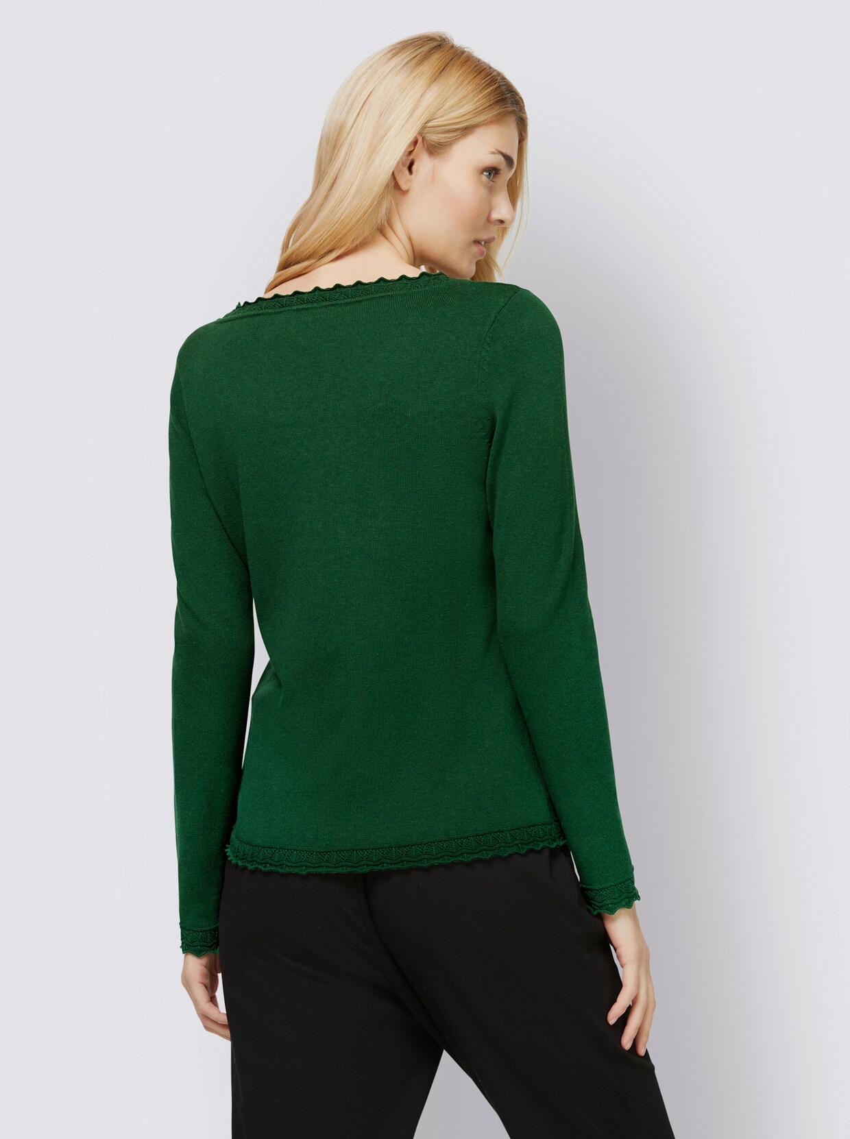 heine Pullover - moos
