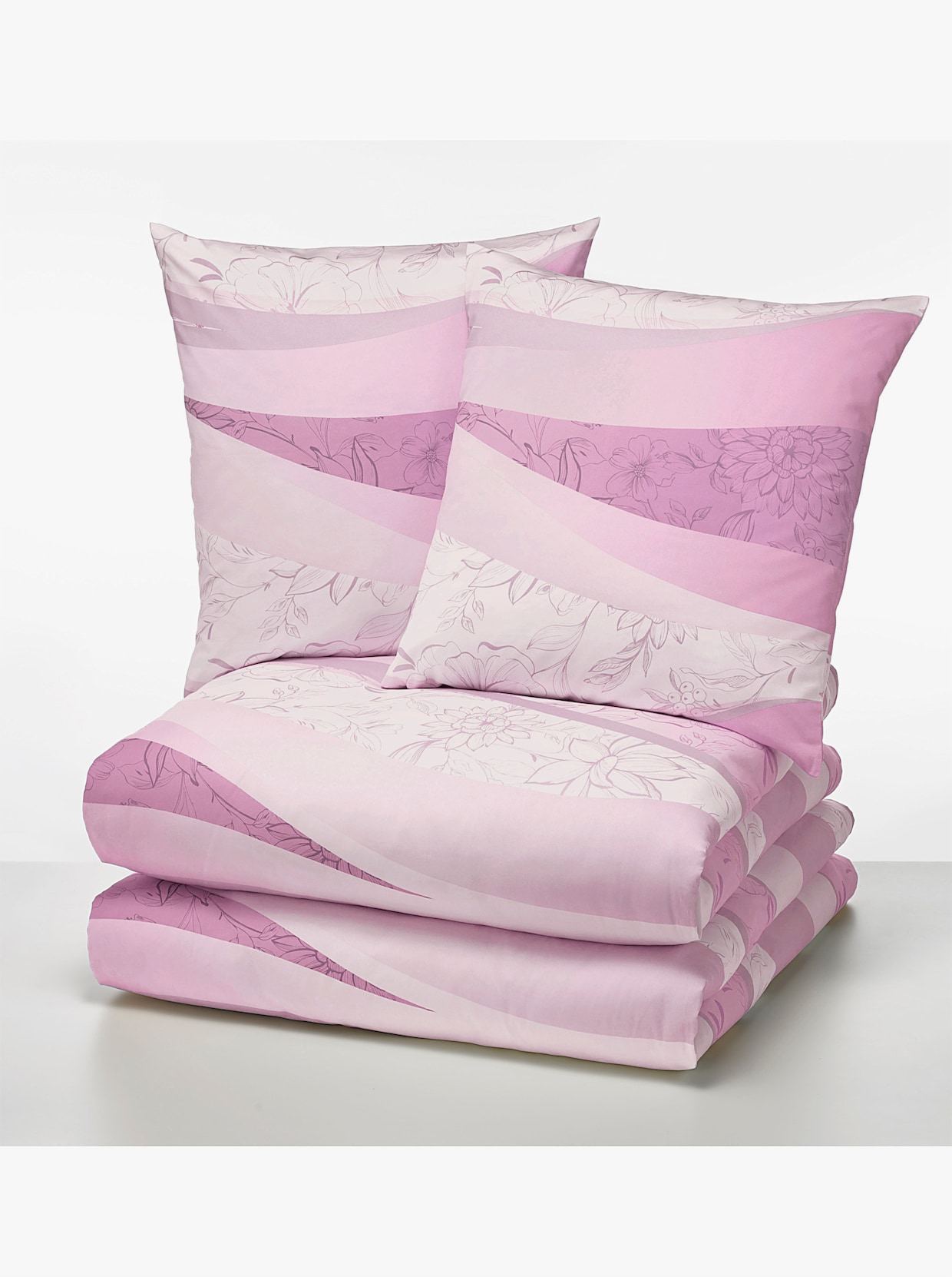 Biberna Linge de lit - rose