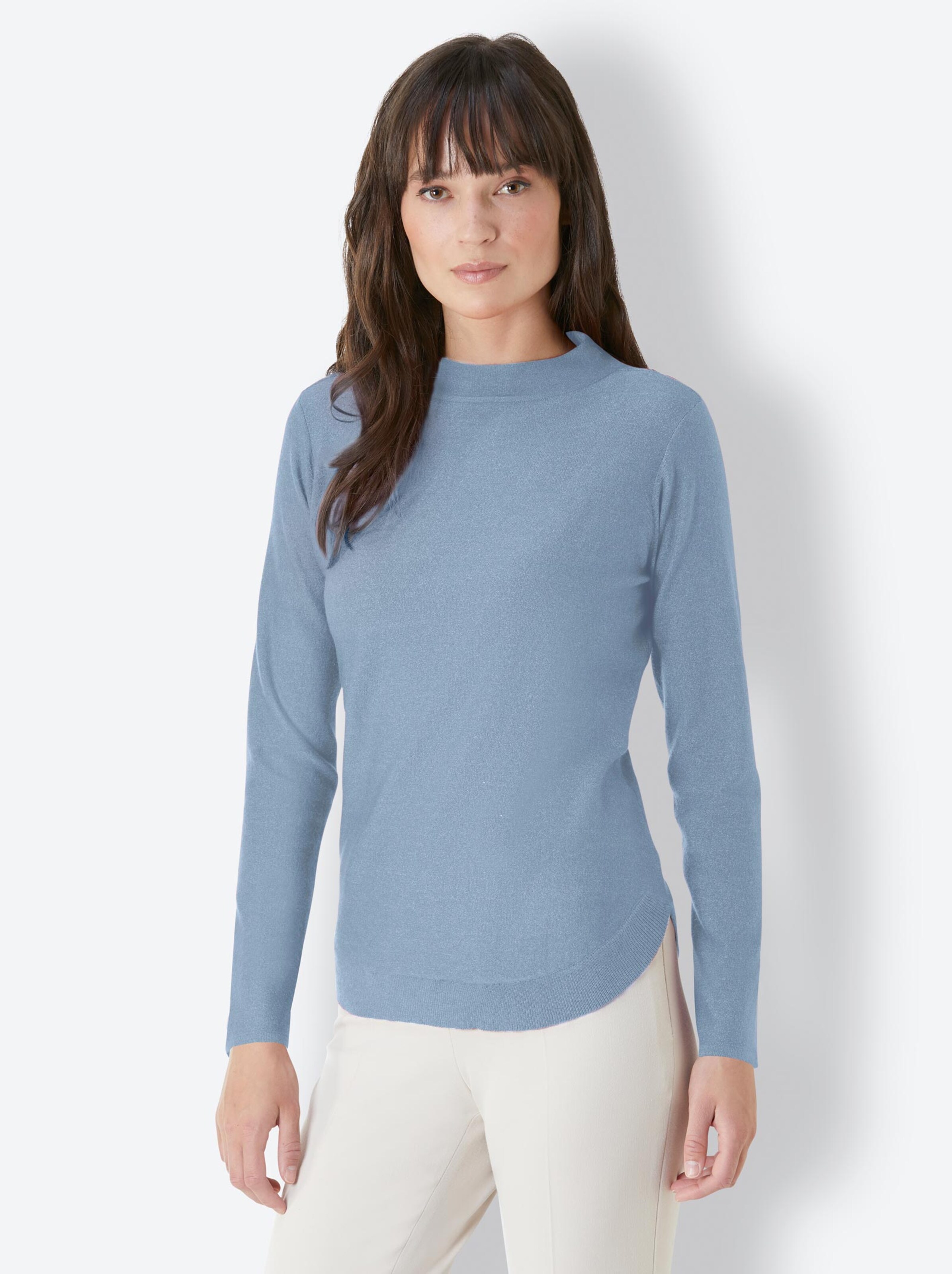 Pullover van modal-viscose