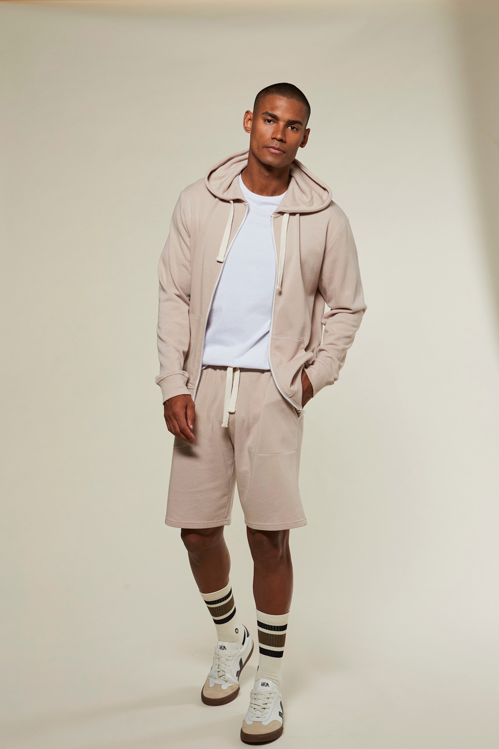 KangaROOS Kapuzensweatjacke - beige