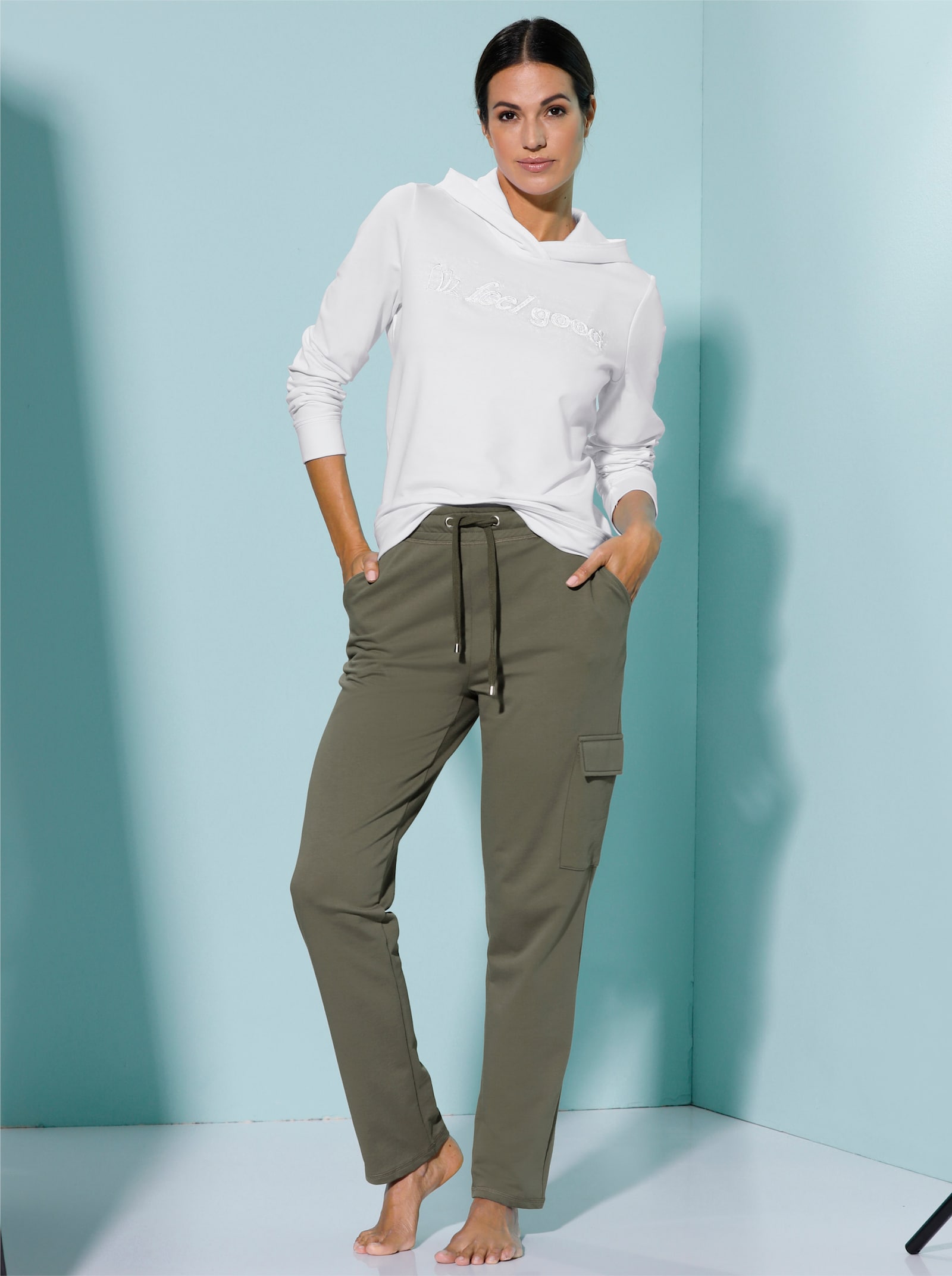 feel good Shirt - weiß