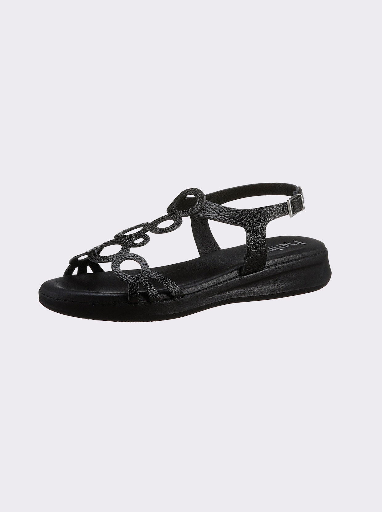 heine sandaaltjes - zwart