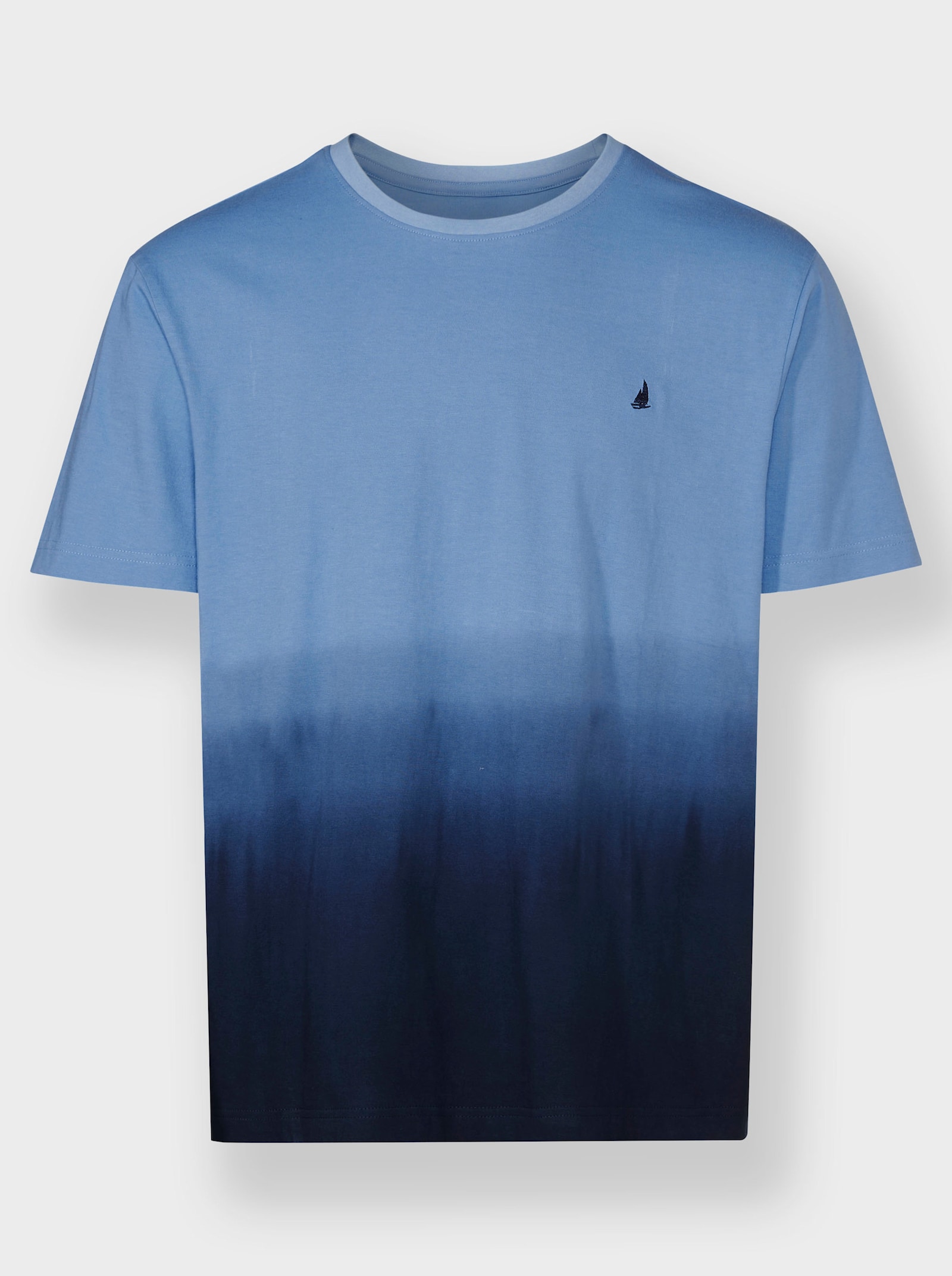 Catamaran Sports Športové tričko s celoplošným farebným gradientom - jemná modrá