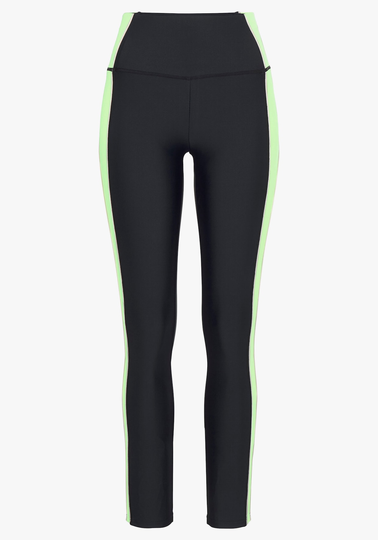 LASCANA ACTIVE Legging - zwart/groen