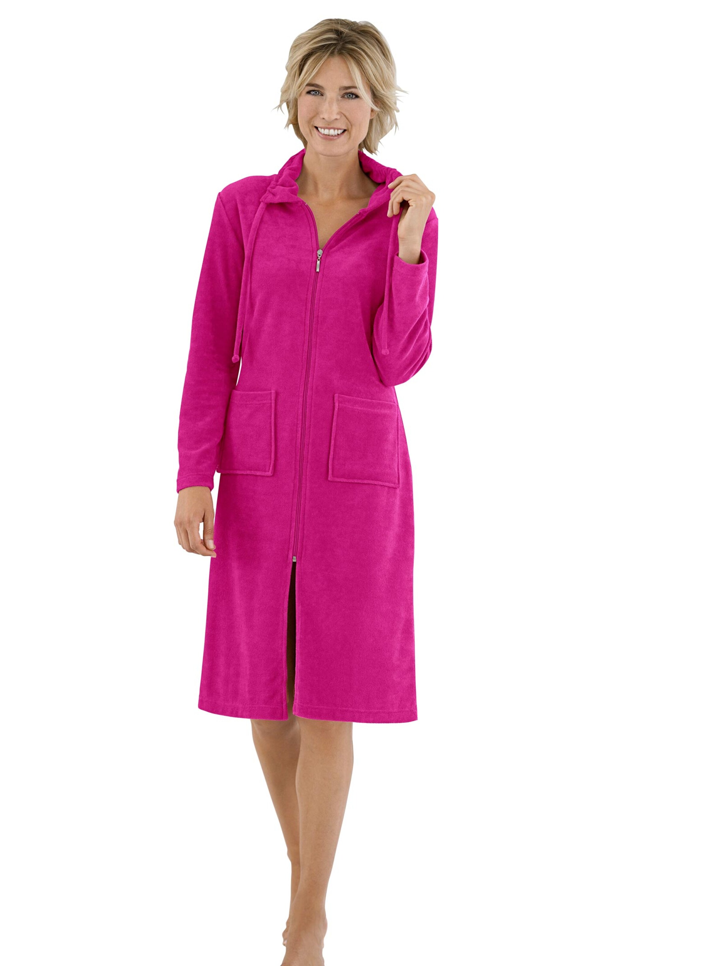 Bademantel - fuchsia