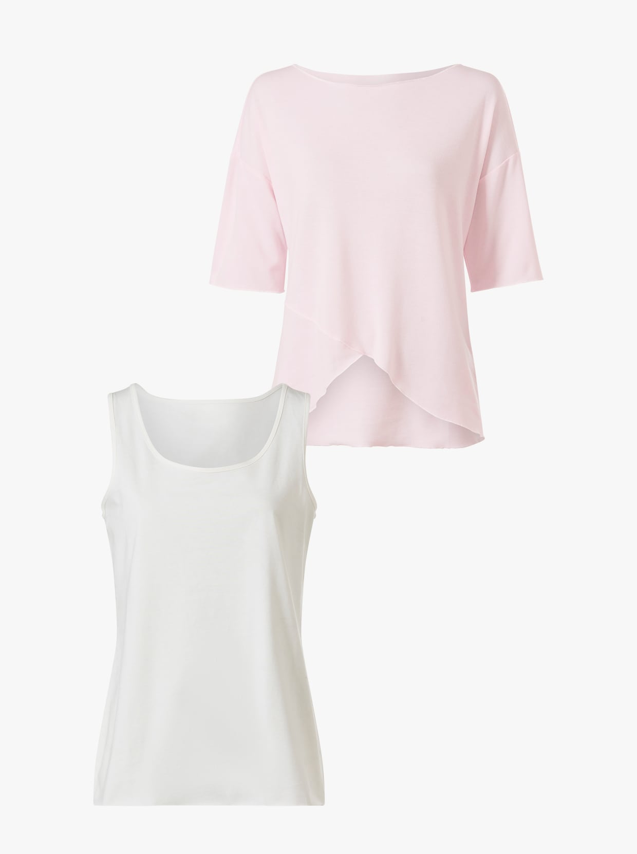 heine 2-in-1-Shirt - hellrosé