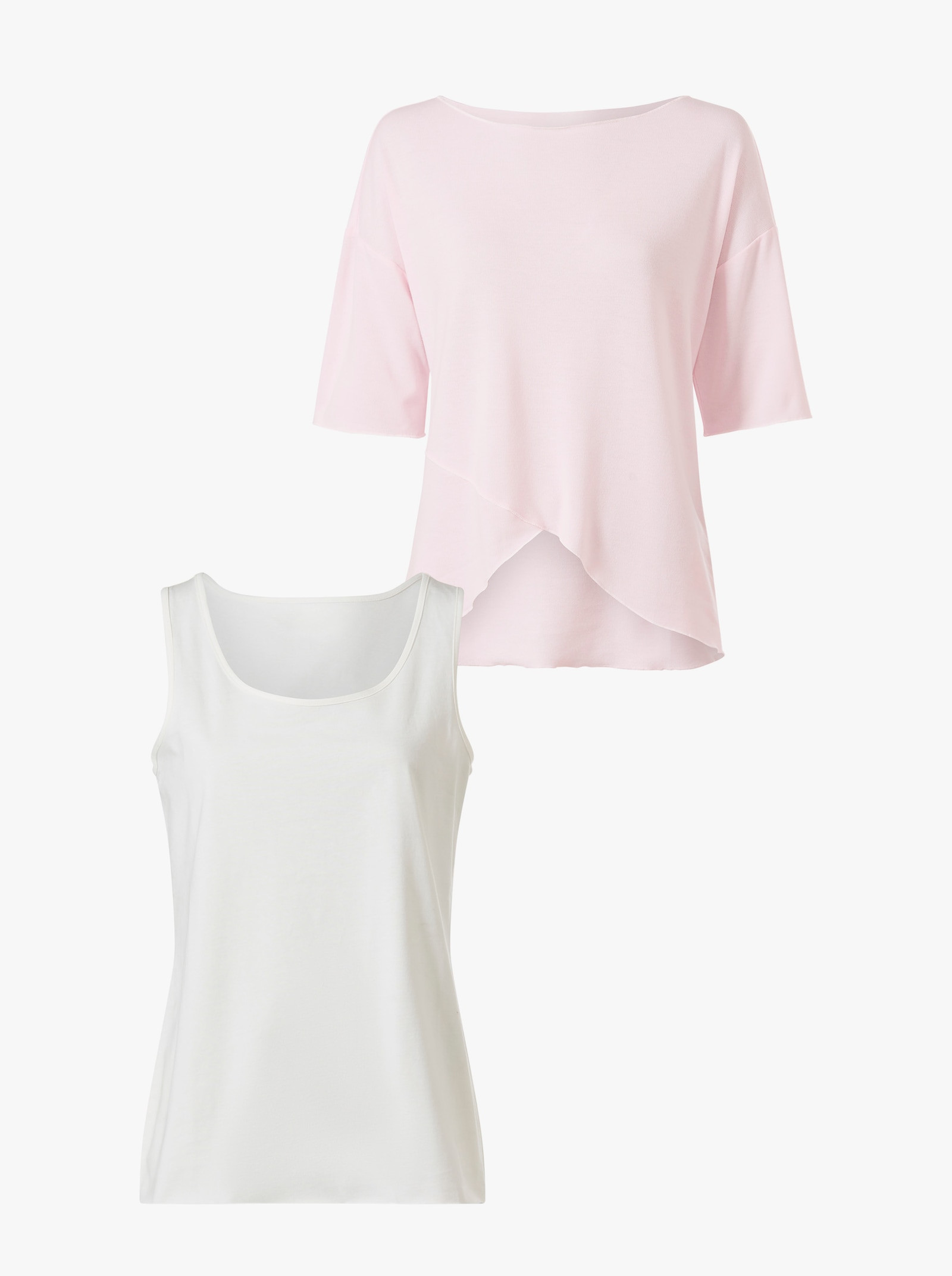 heine 2-in-1-Shirt im Oversize-Schnitt - hellrosé