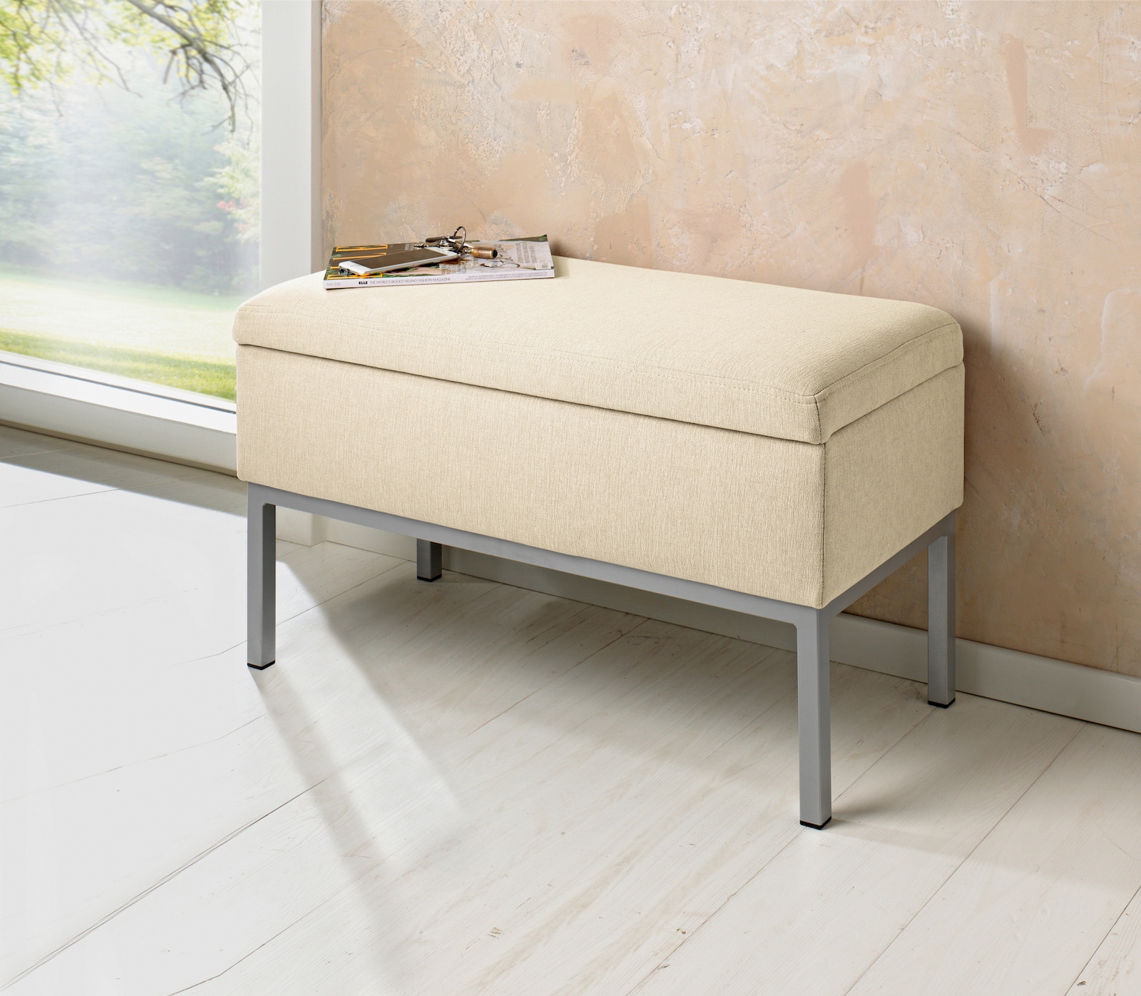 heine home Bank - ecru