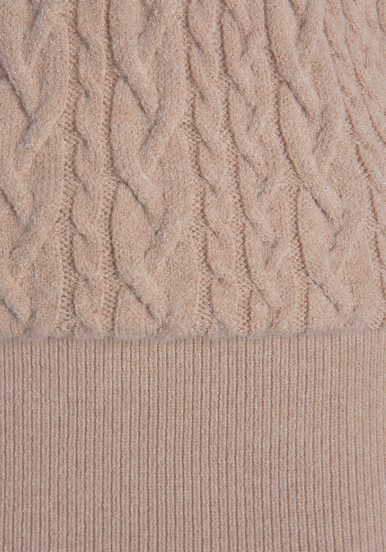 LASCANA Robe en tricot - beige