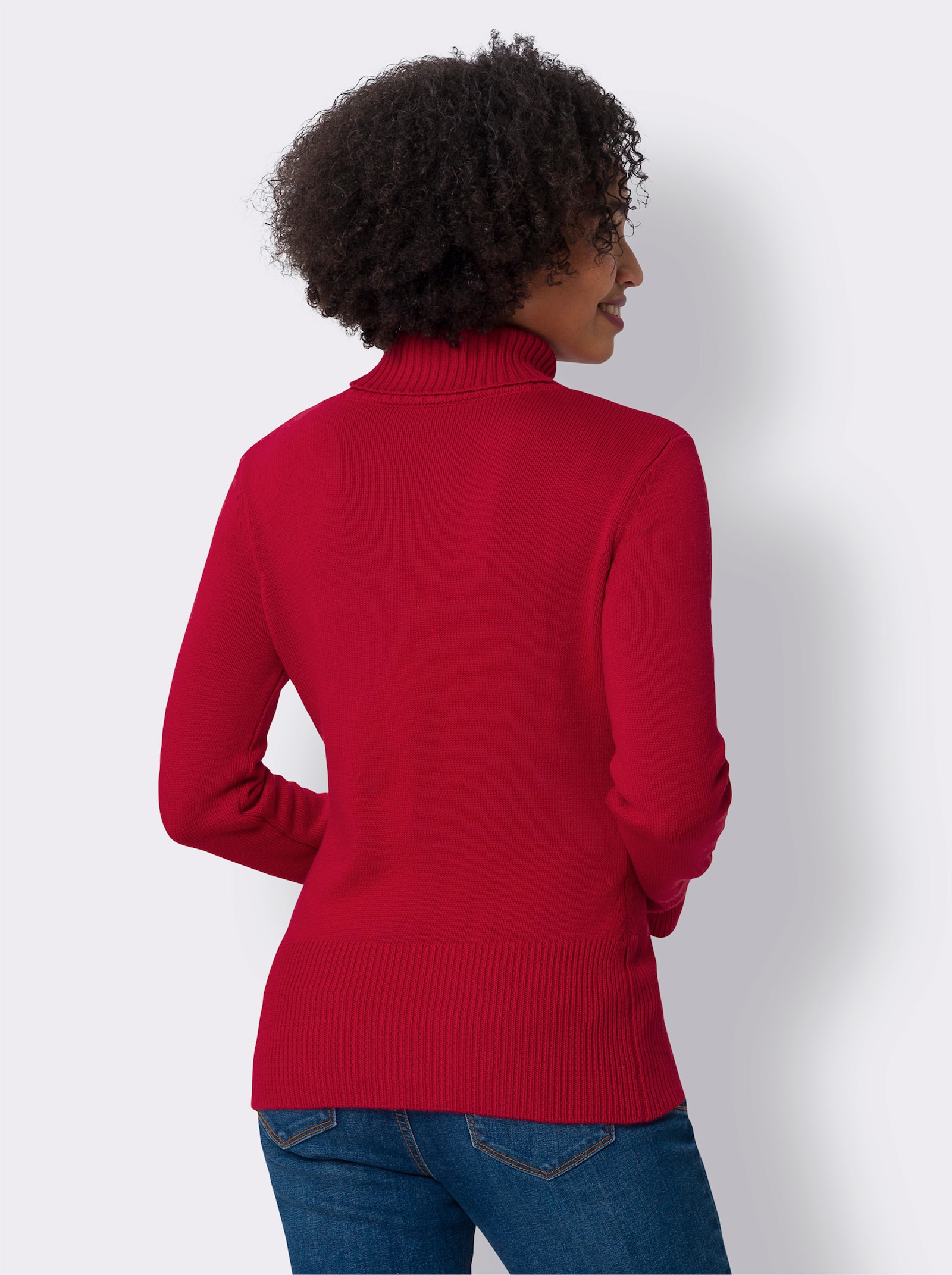 heine Rollkragenpullover mit Kaschmir-Anteil - rot