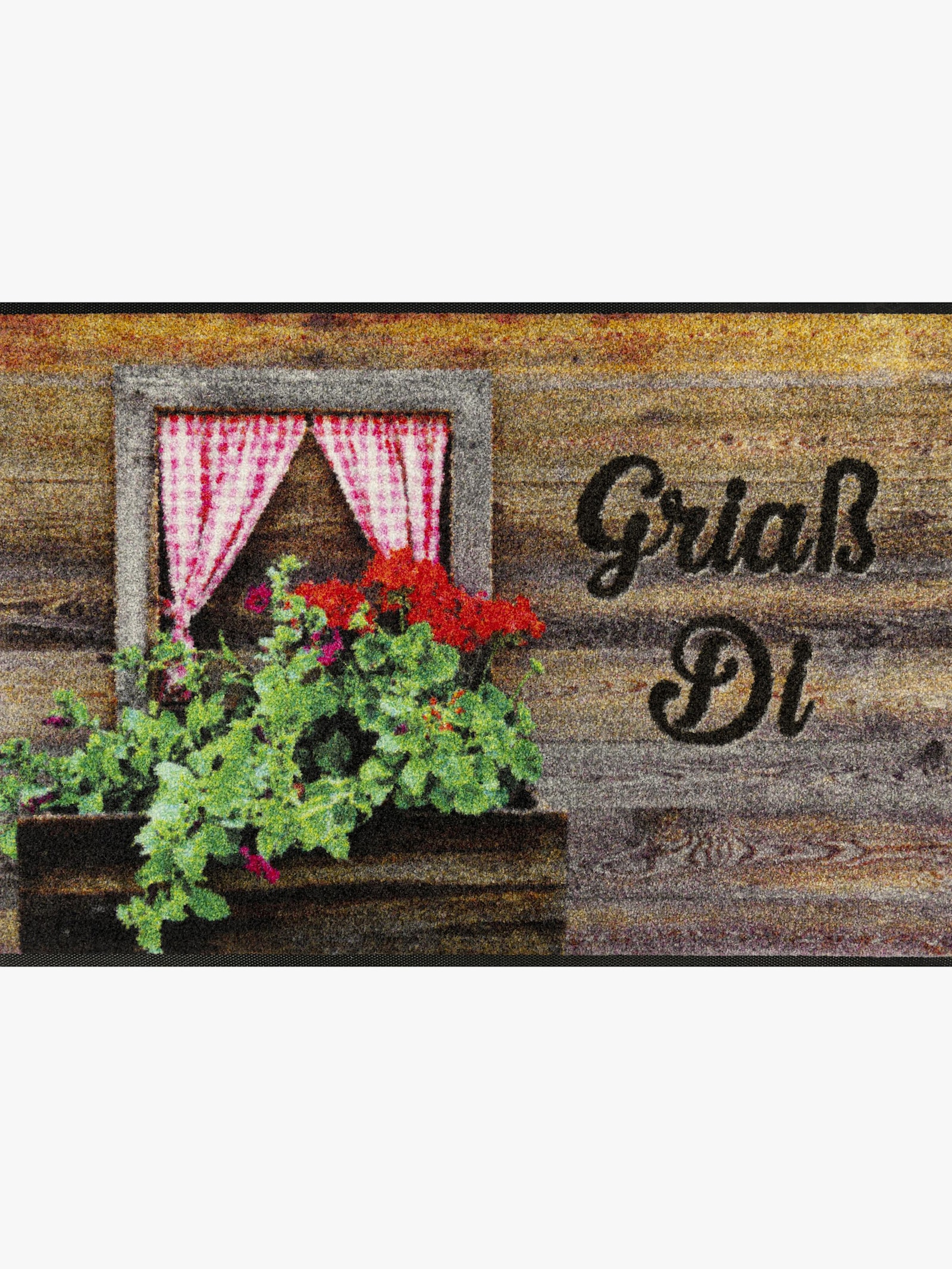 wash+dry by Kleen-Tex Fußmatte - braun-grün