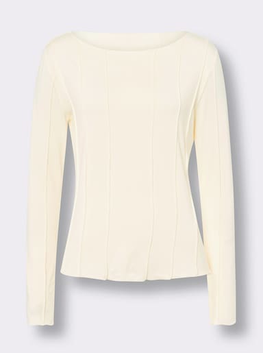 heine Langarmshirt - champagner