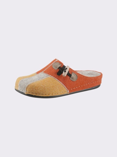 Dr. Feet Pantoffel - orange