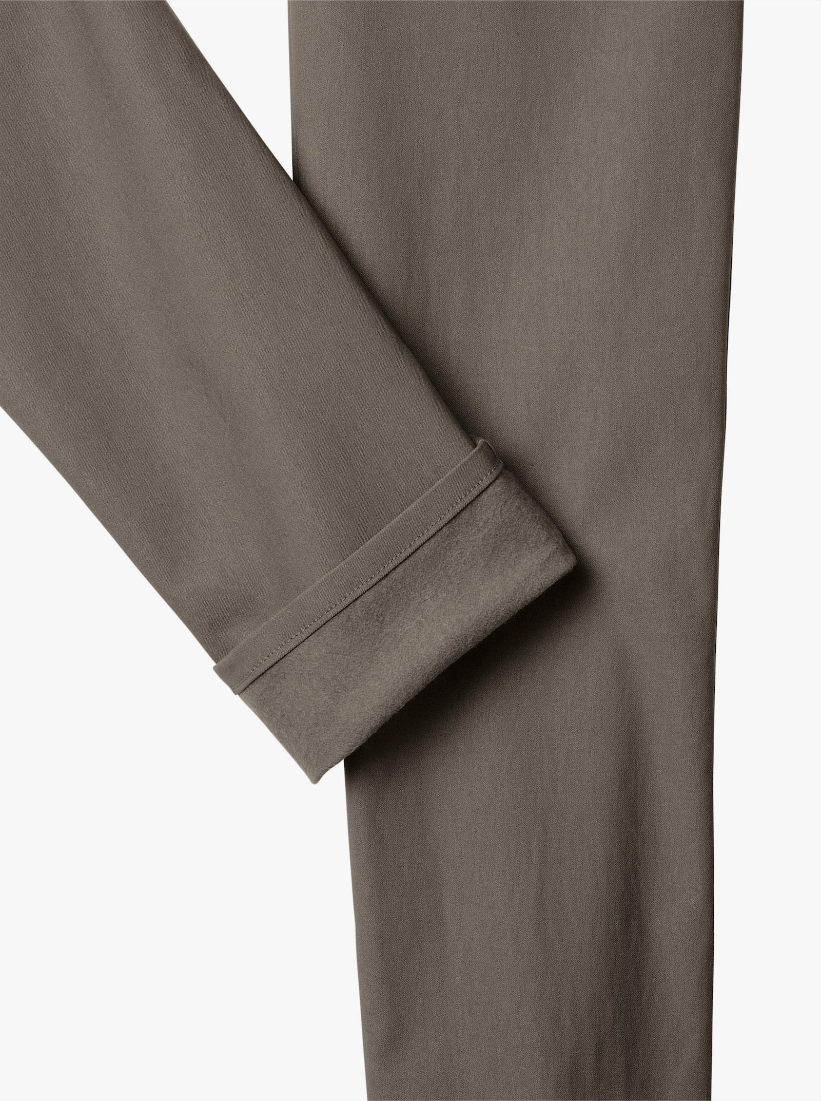 Stehmann Comfort line Thermohose in elastischer Bengalin-Qualität - taupe